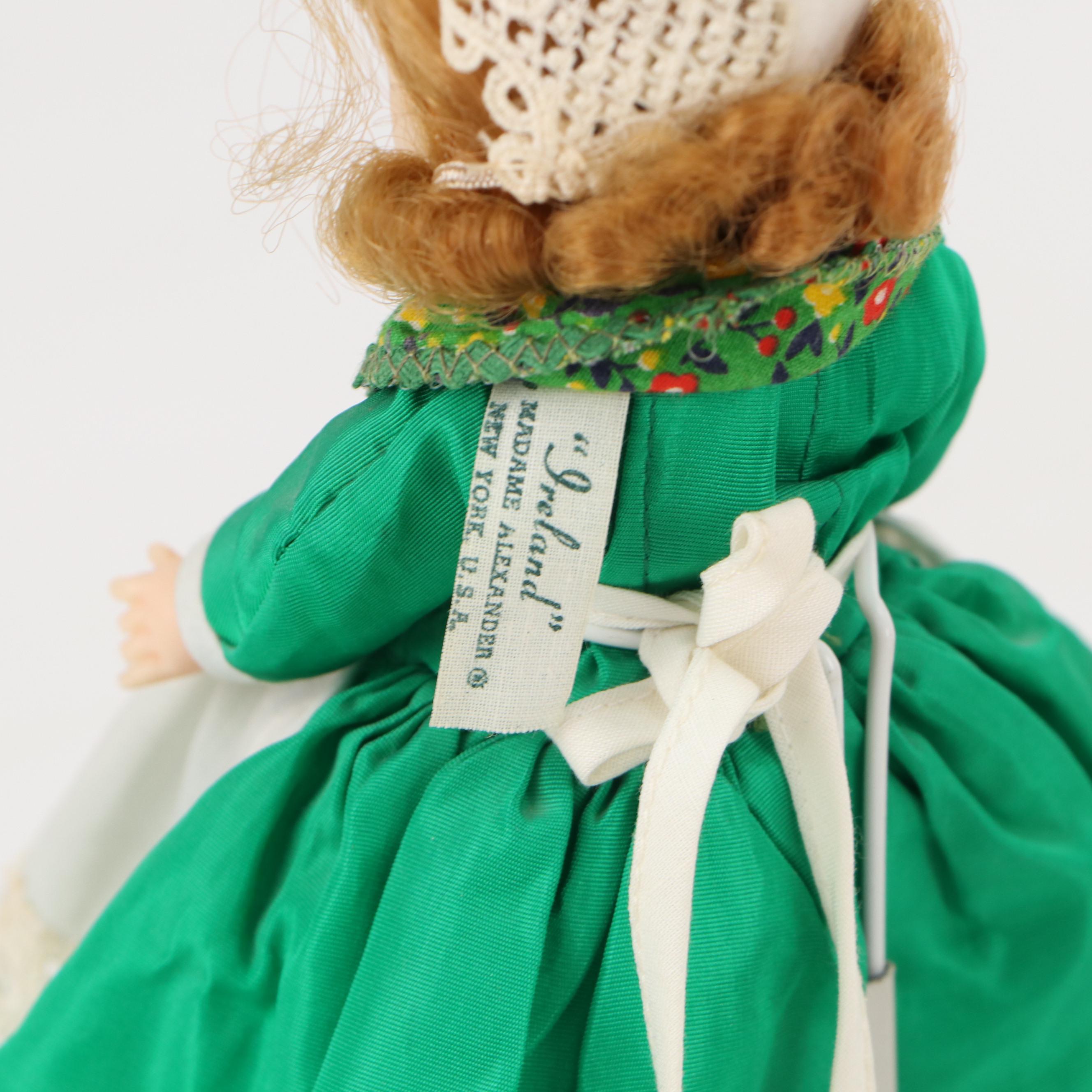 Madame Alexander "Fairy Godmother", "Ireland" and "Dorothy" Dolls