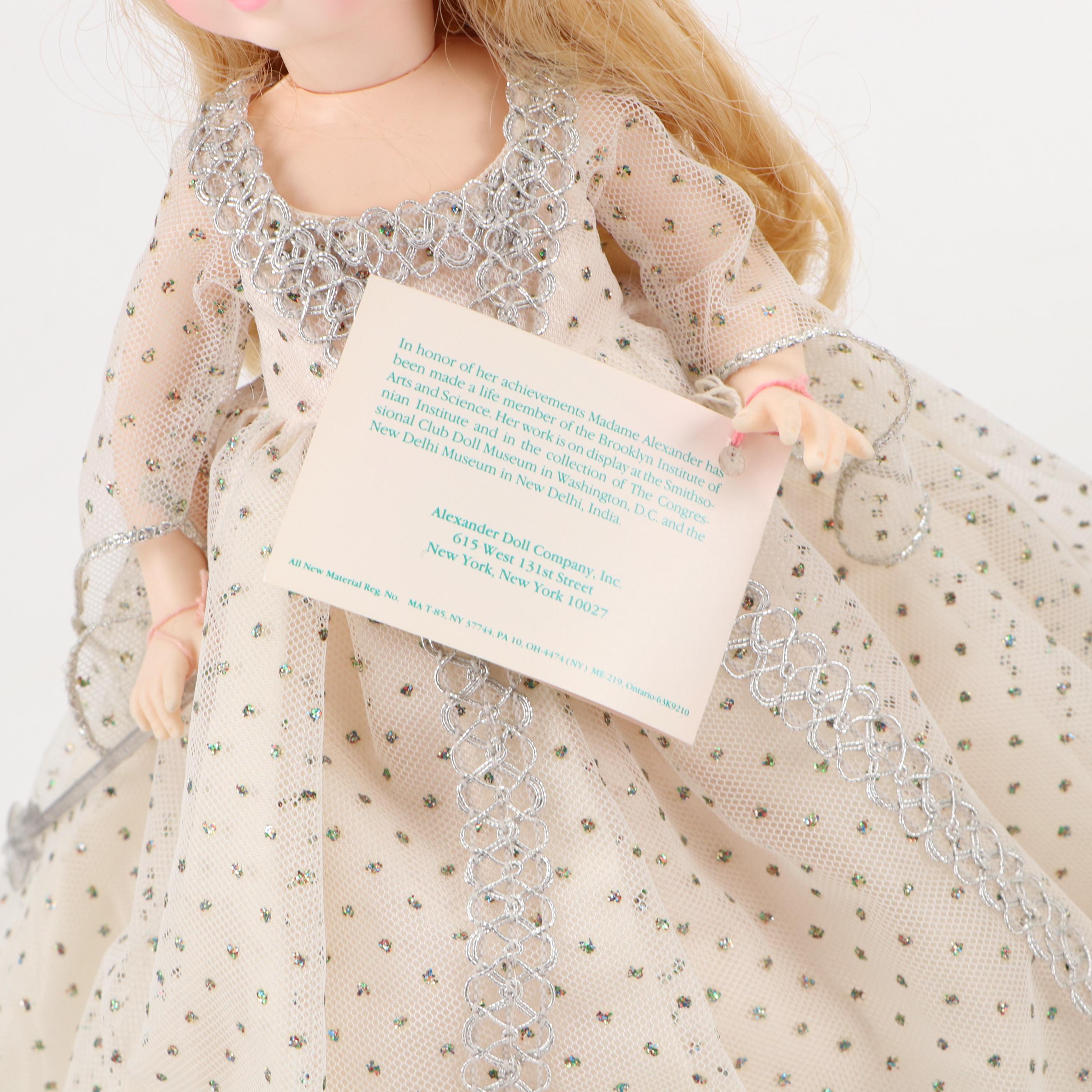 Madame Alexander "Fairy Godmother", "Ireland" and "Dorothy" Dolls