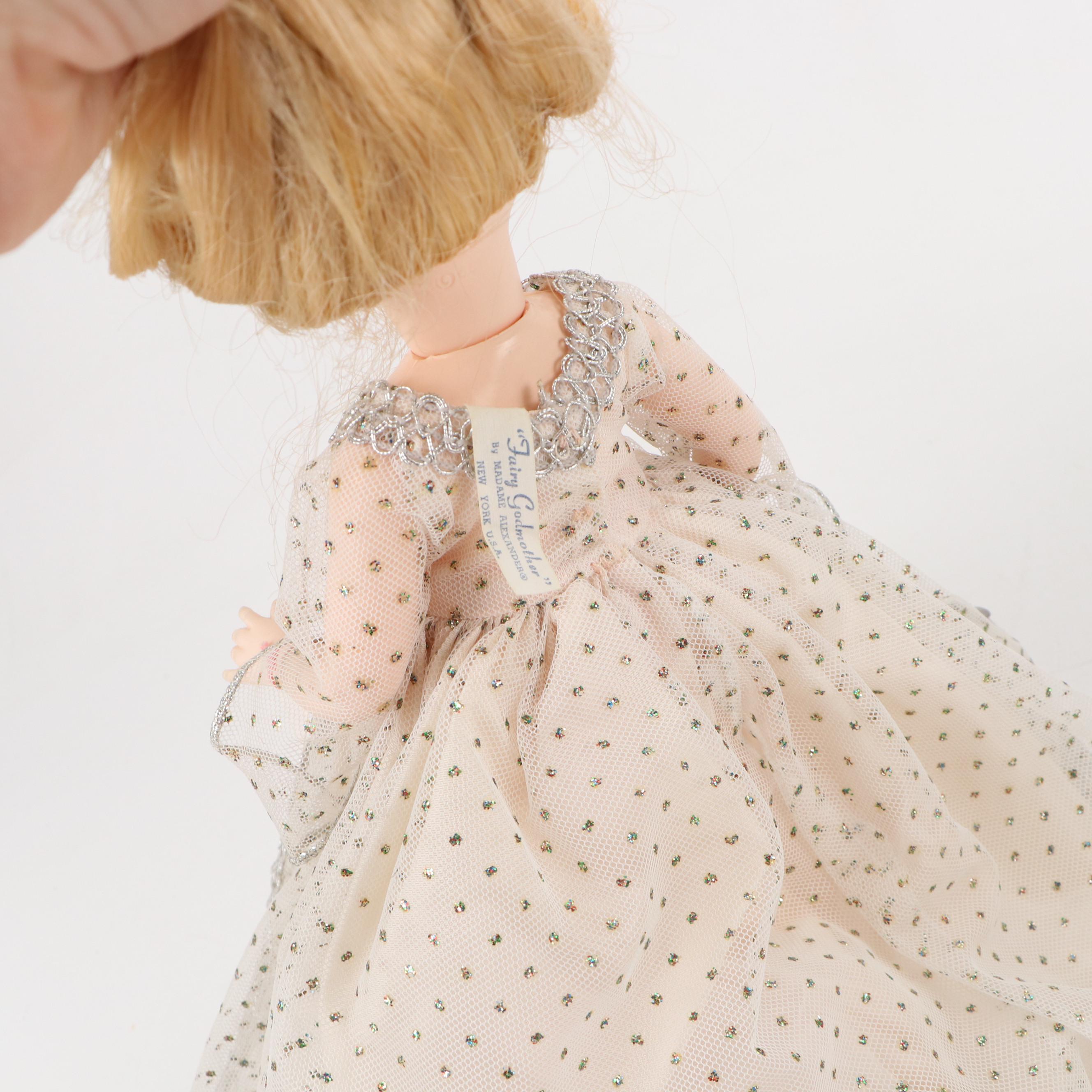 Madame Alexander "Fairy Godmother", "Ireland" and "Dorothy" Dolls