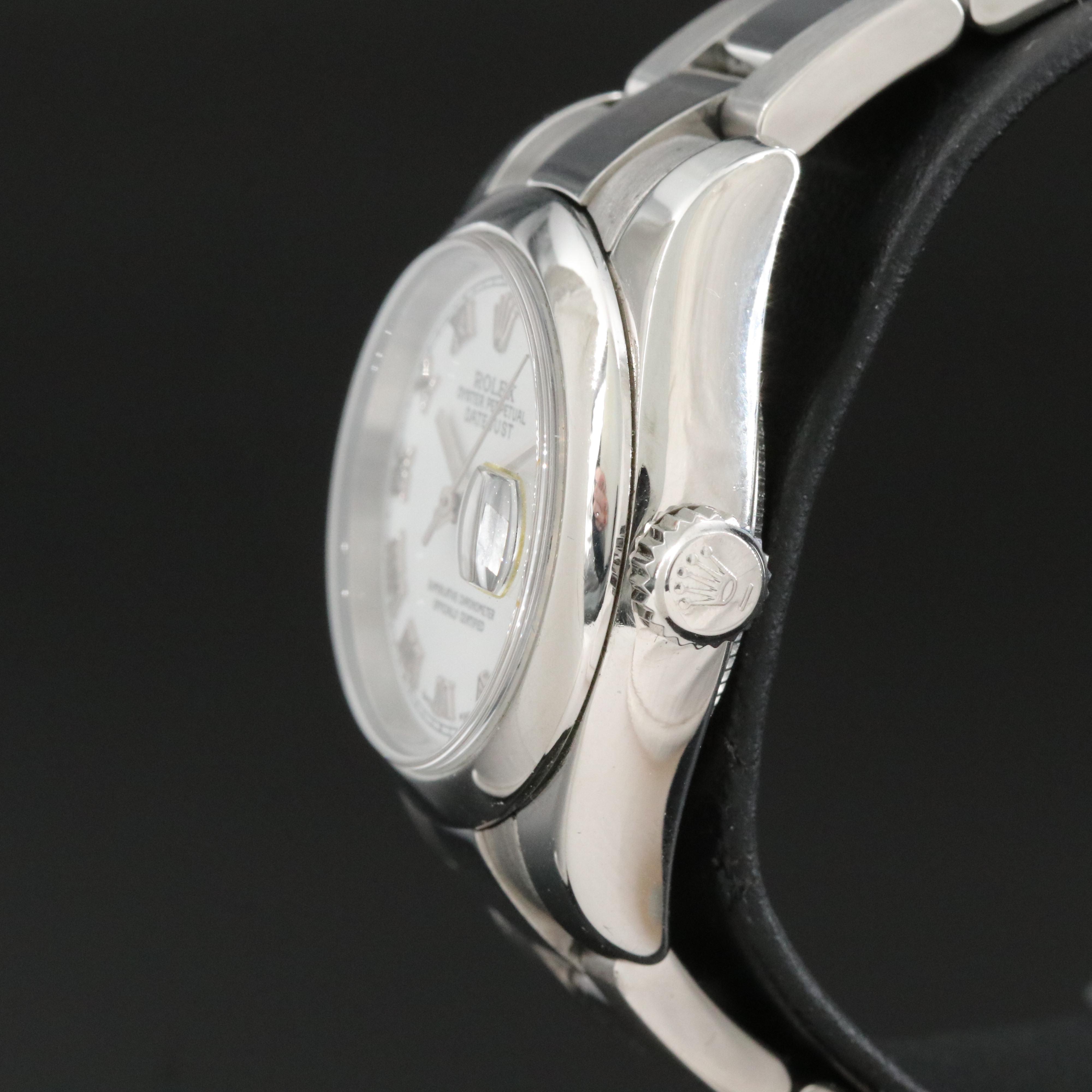 Rolex Datejust 179160 White Dial 26mm Steel Automatic Watch