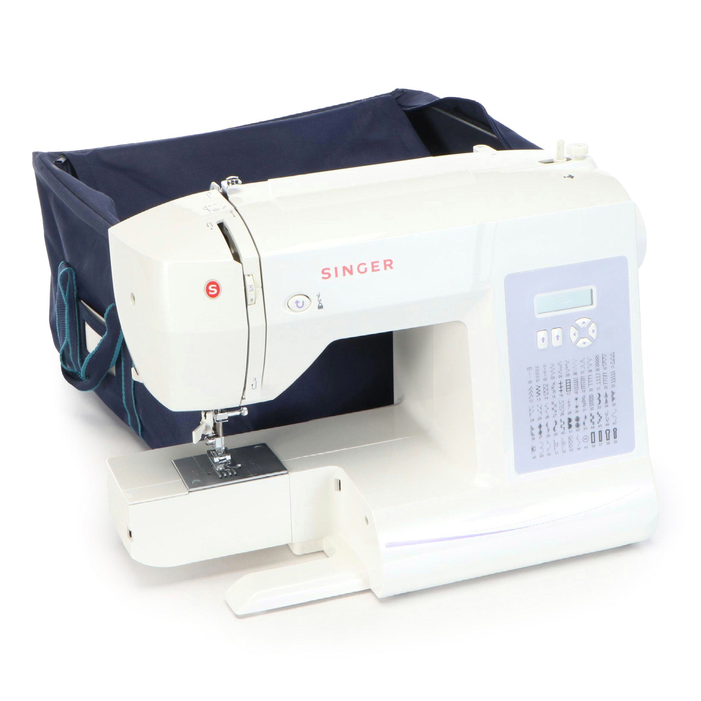 Singer Model 6160 Digital Electric Sewing Machine, Travel Case and Accessories