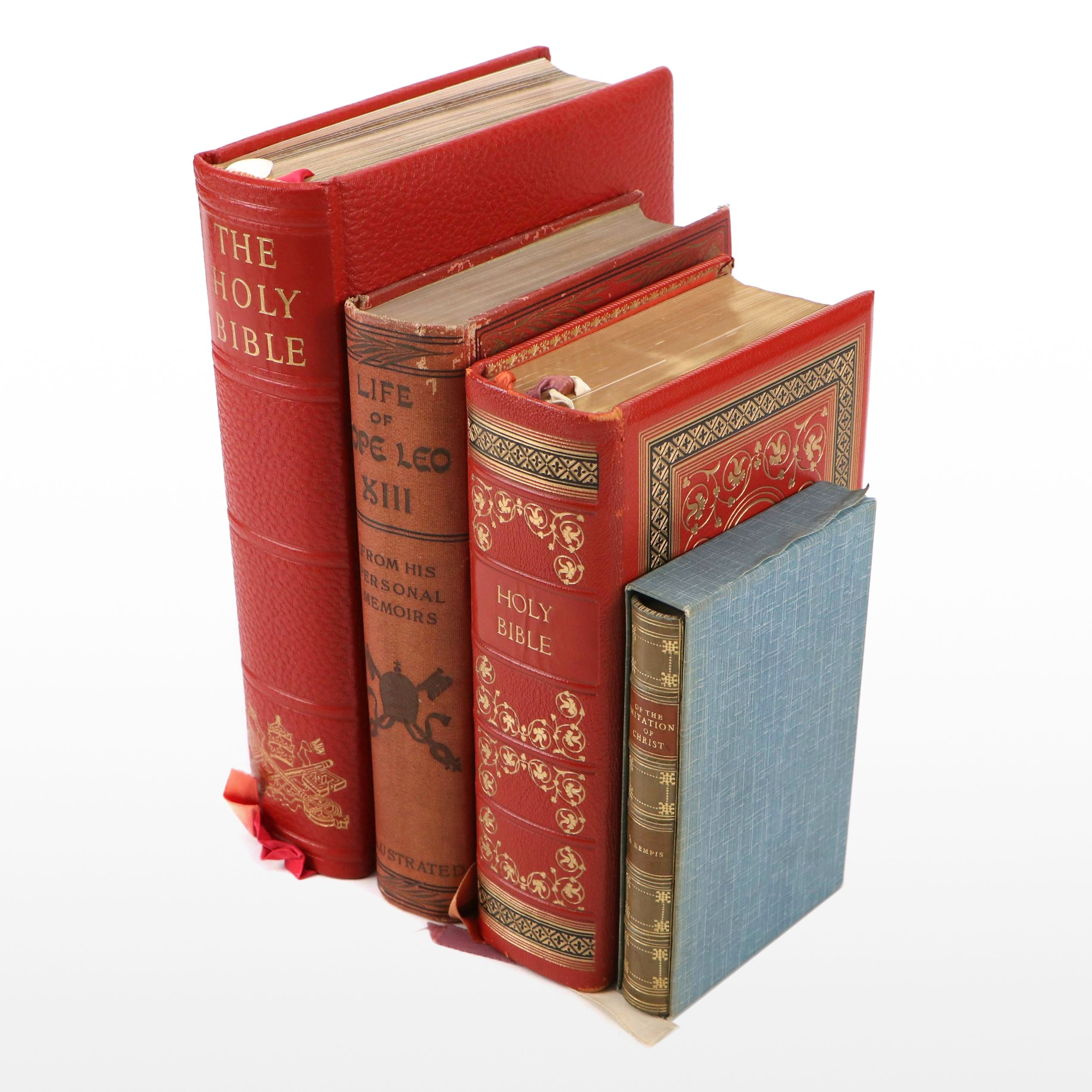 "Of the Imitation of Christ" by Thomas à Kempis with Other Religious Books