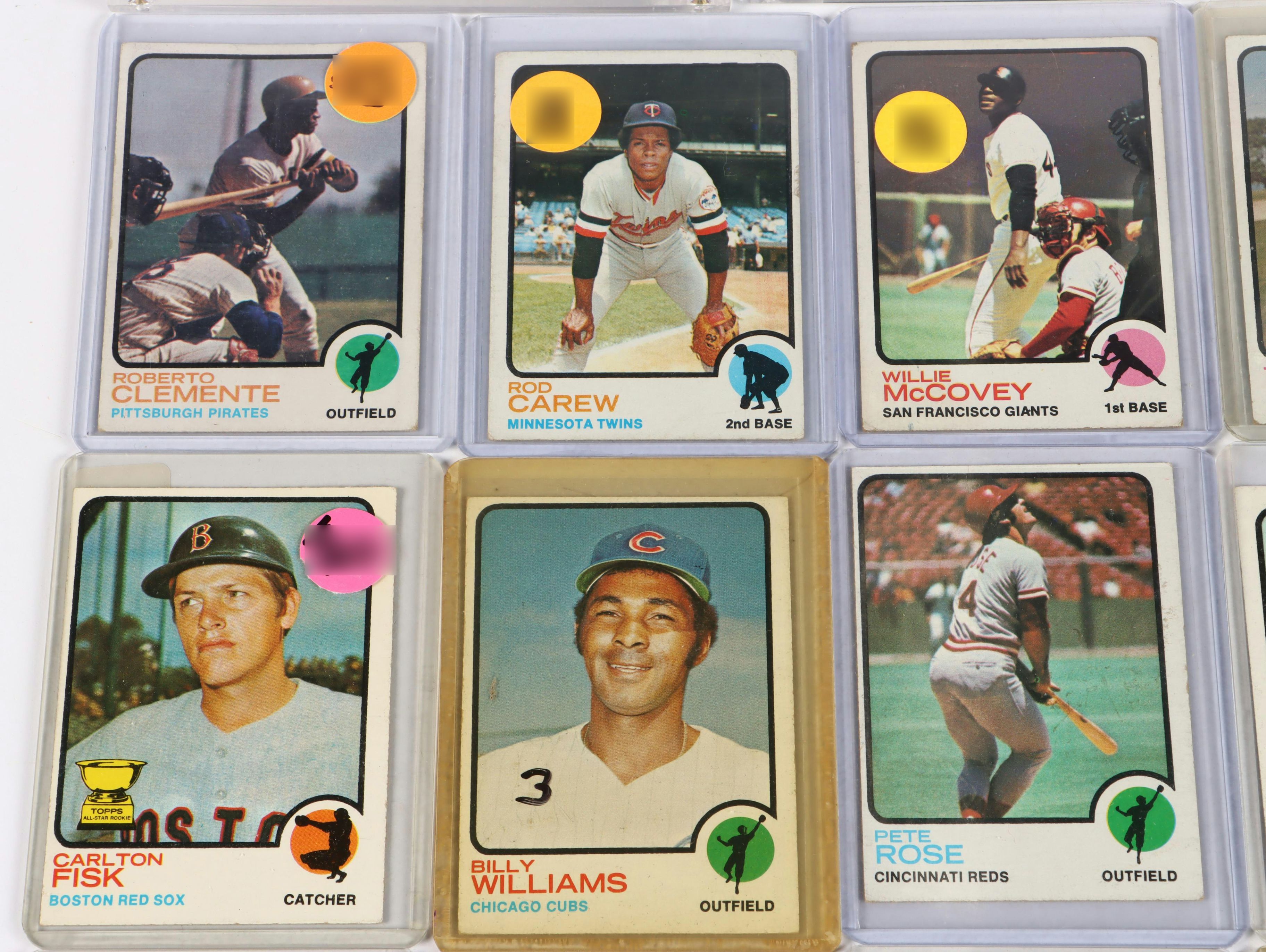 1973 Topps Baseball Cards Featuring Mike Schmidt Rookie and More