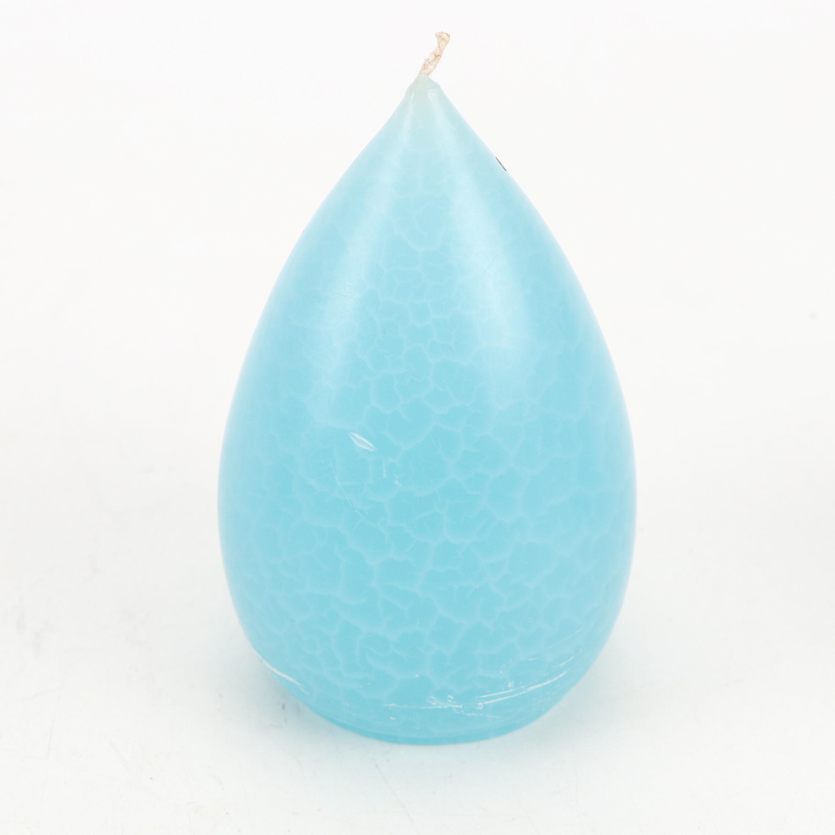 Barrick Designs Crinkle Candles with Metal Candle Holders