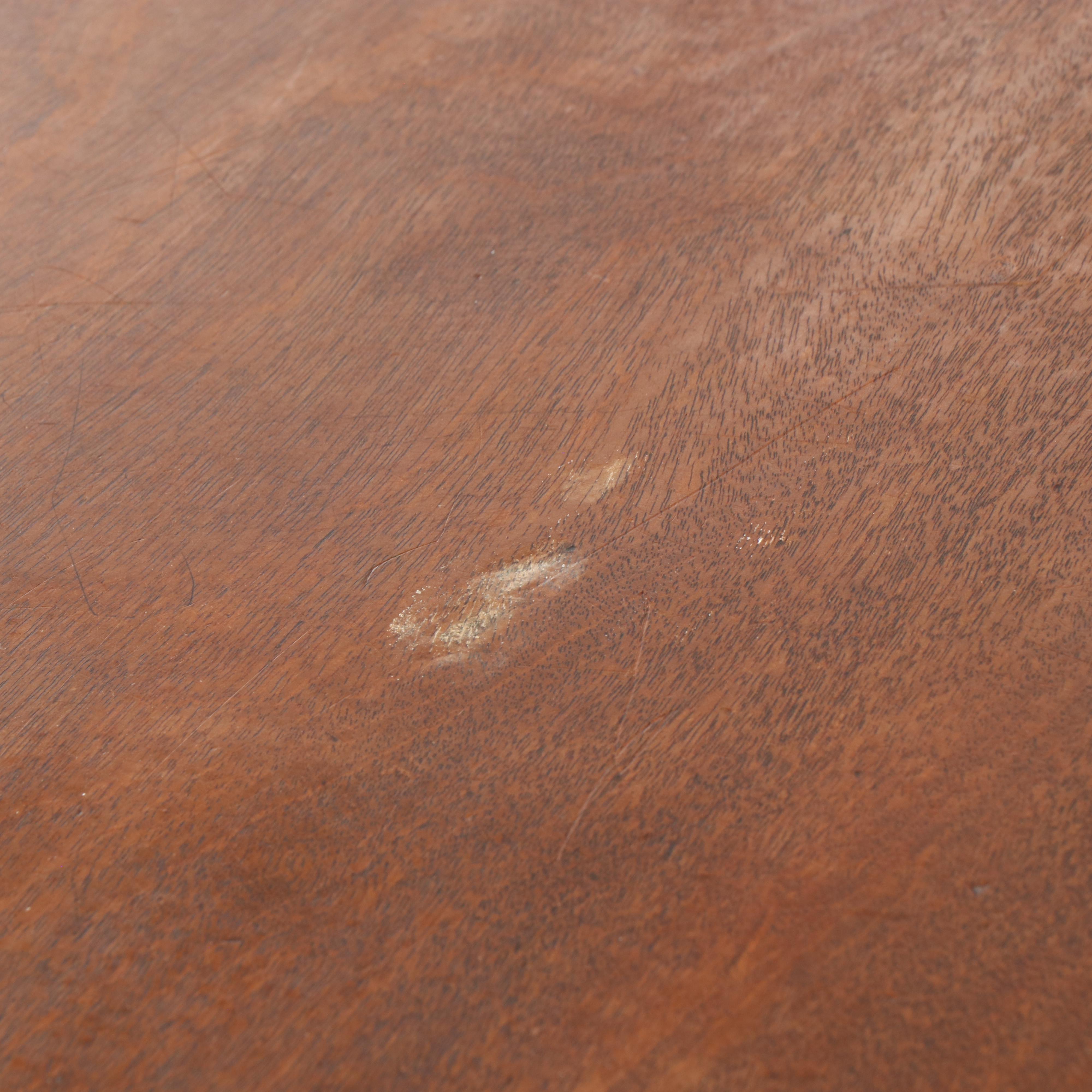 American Chippendale Mahogany Drop-Leaf Dining Table, Late 18th Century