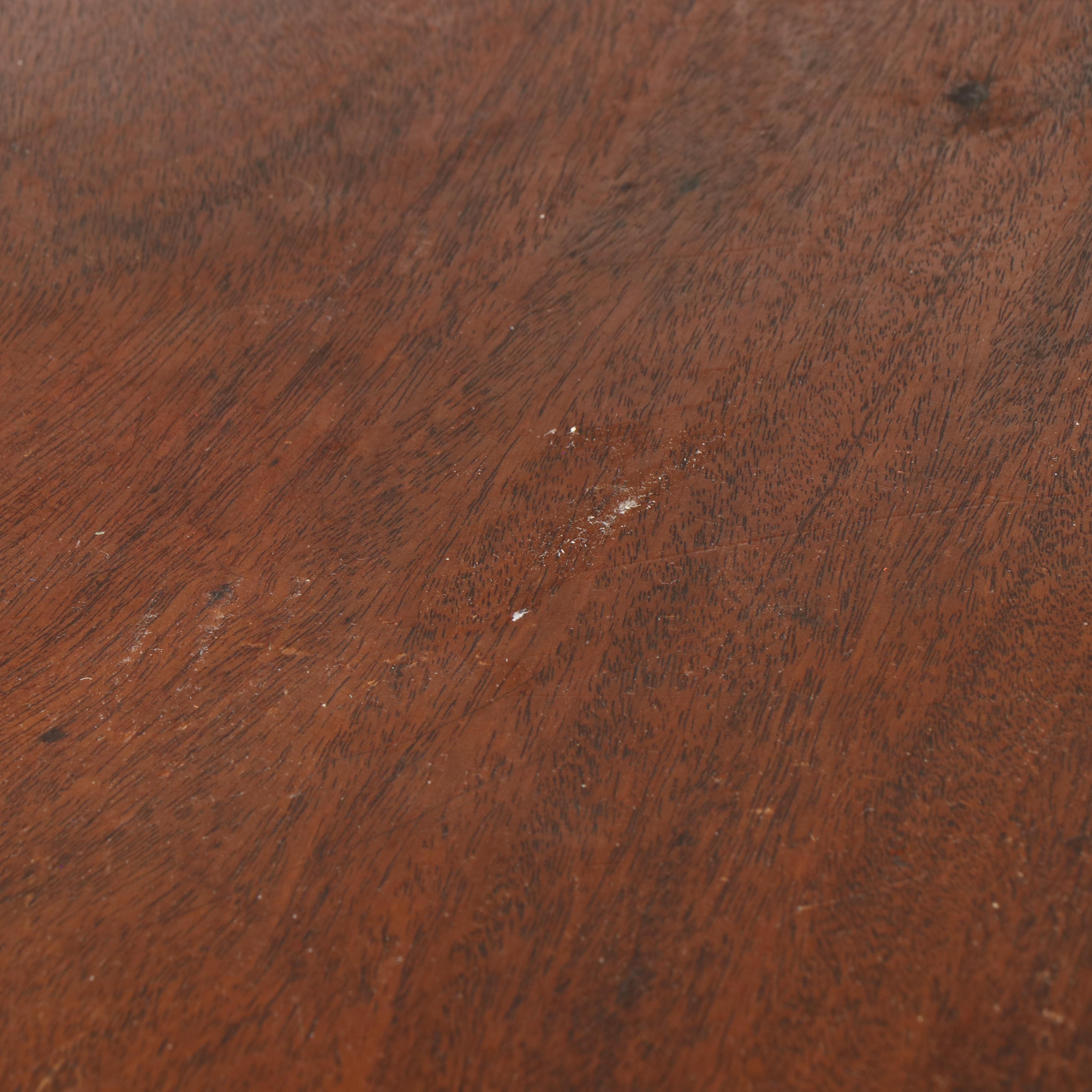 American Chippendale Mahogany Drop-Leaf Dining Table, Late 18th Century