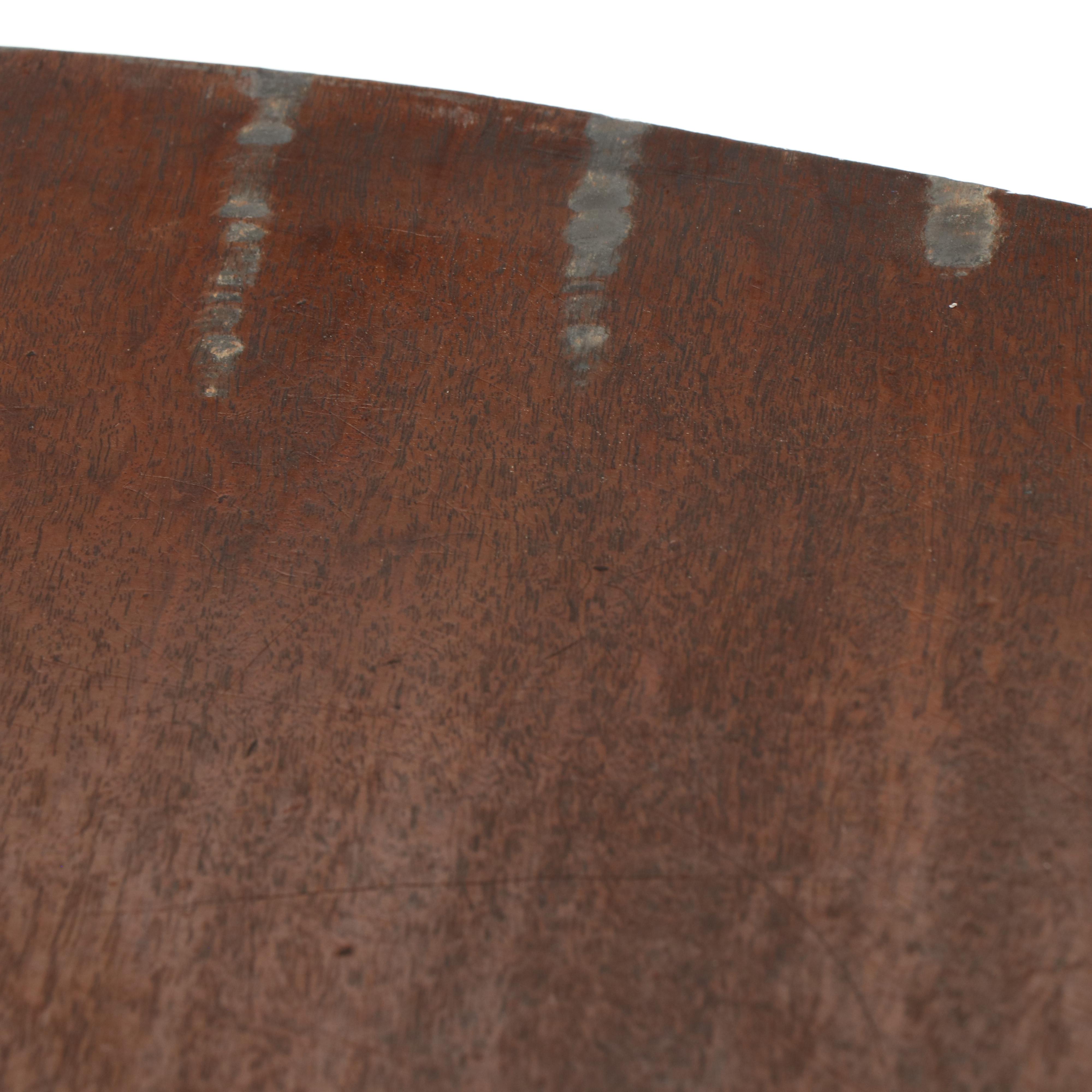 American Chippendale Mahogany Drop-Leaf Dining Table, Late 18th Century