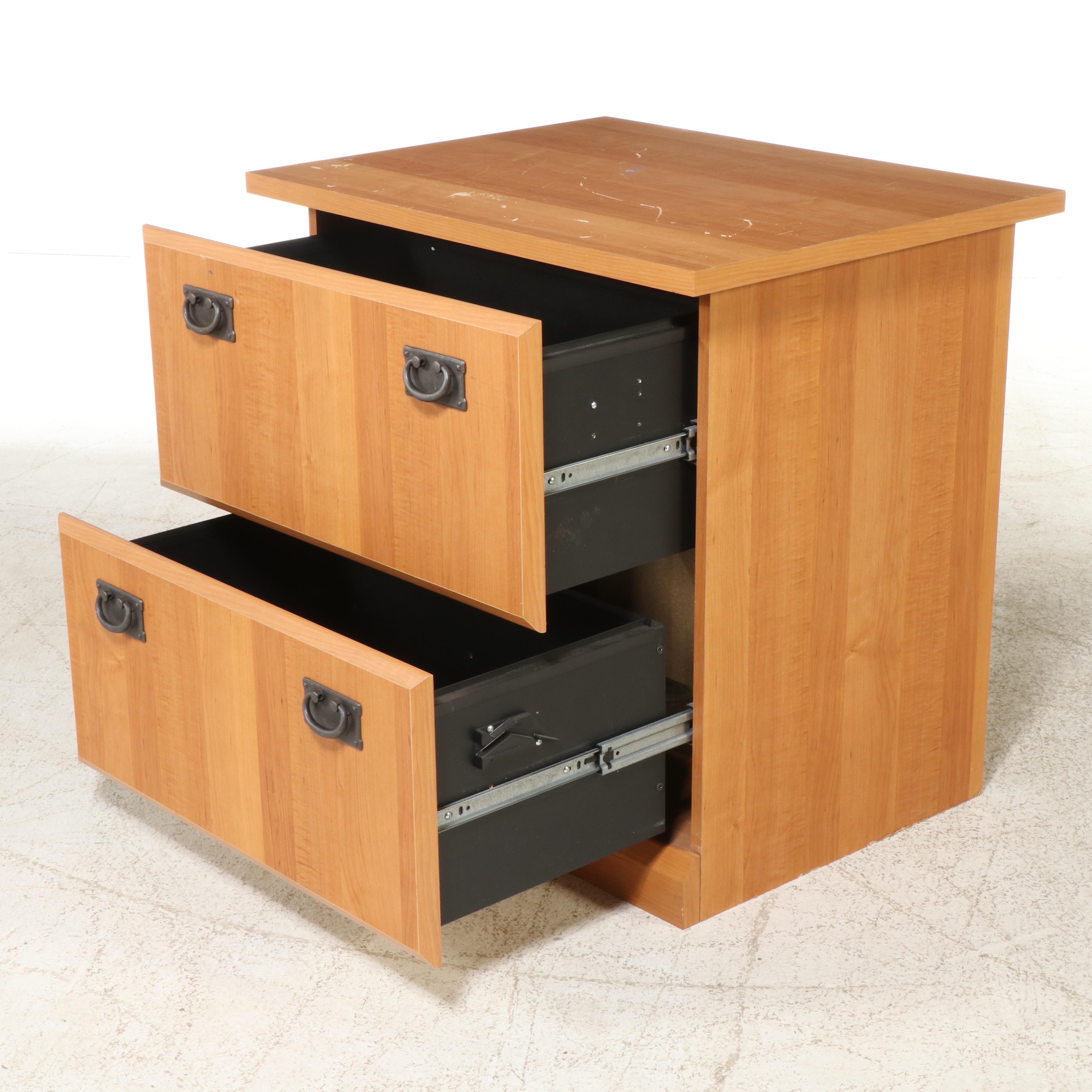Bush Furniture Laminate Two-Drawer Filing Cabinet