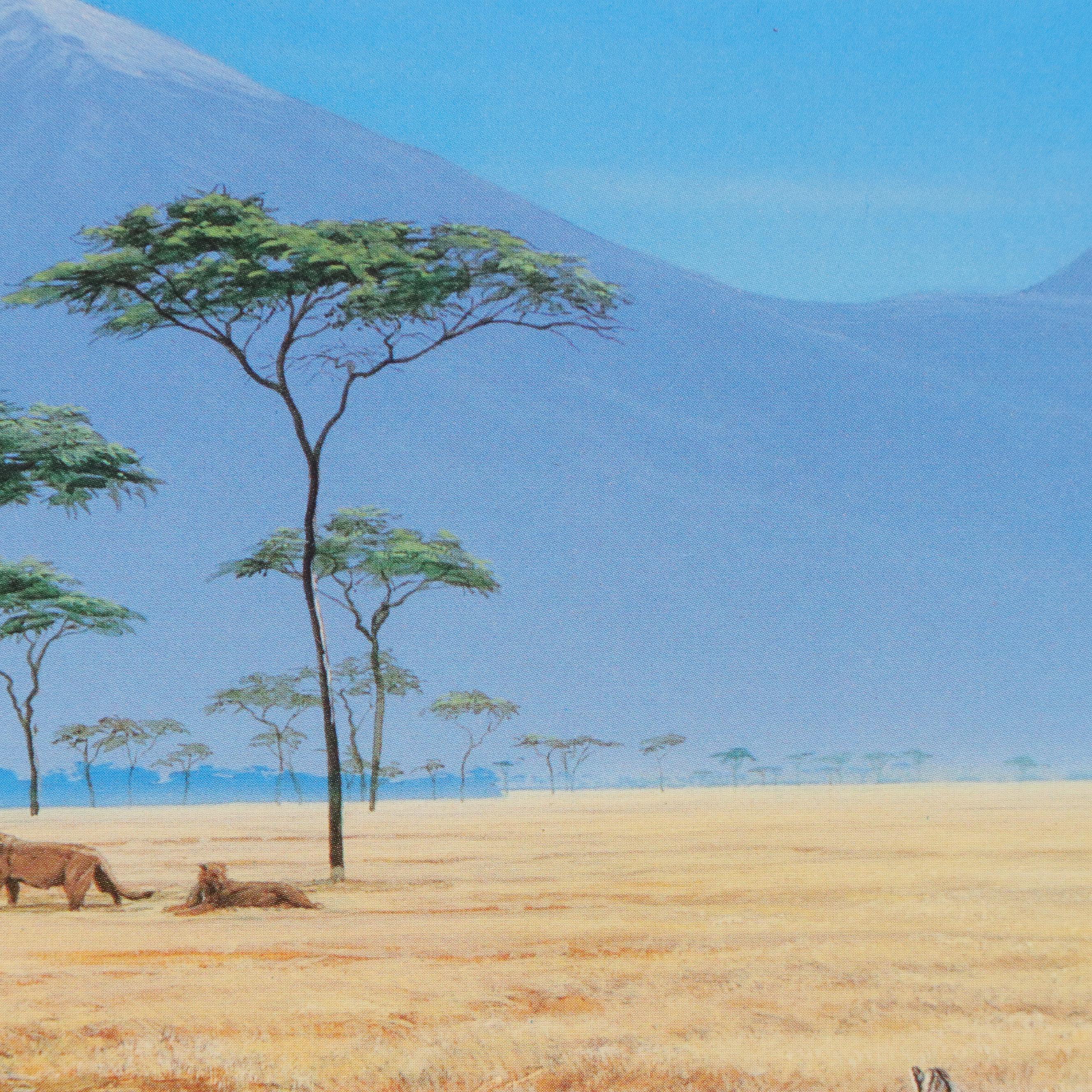 Cincinnati Zoo Cat House Poster After John Agnew, 1985