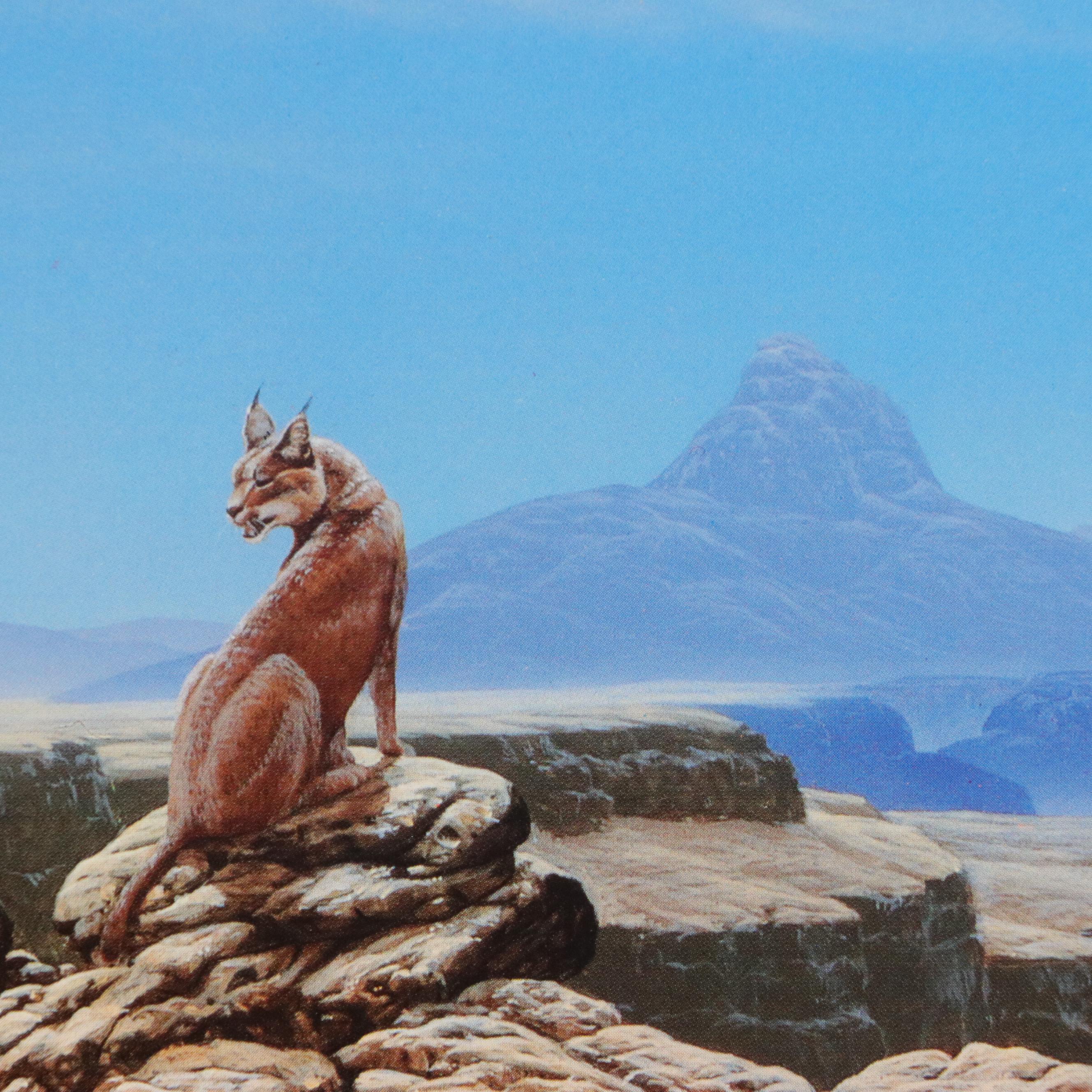 Cincinnati Zoo Cat House Poster After John Agnew, 1985