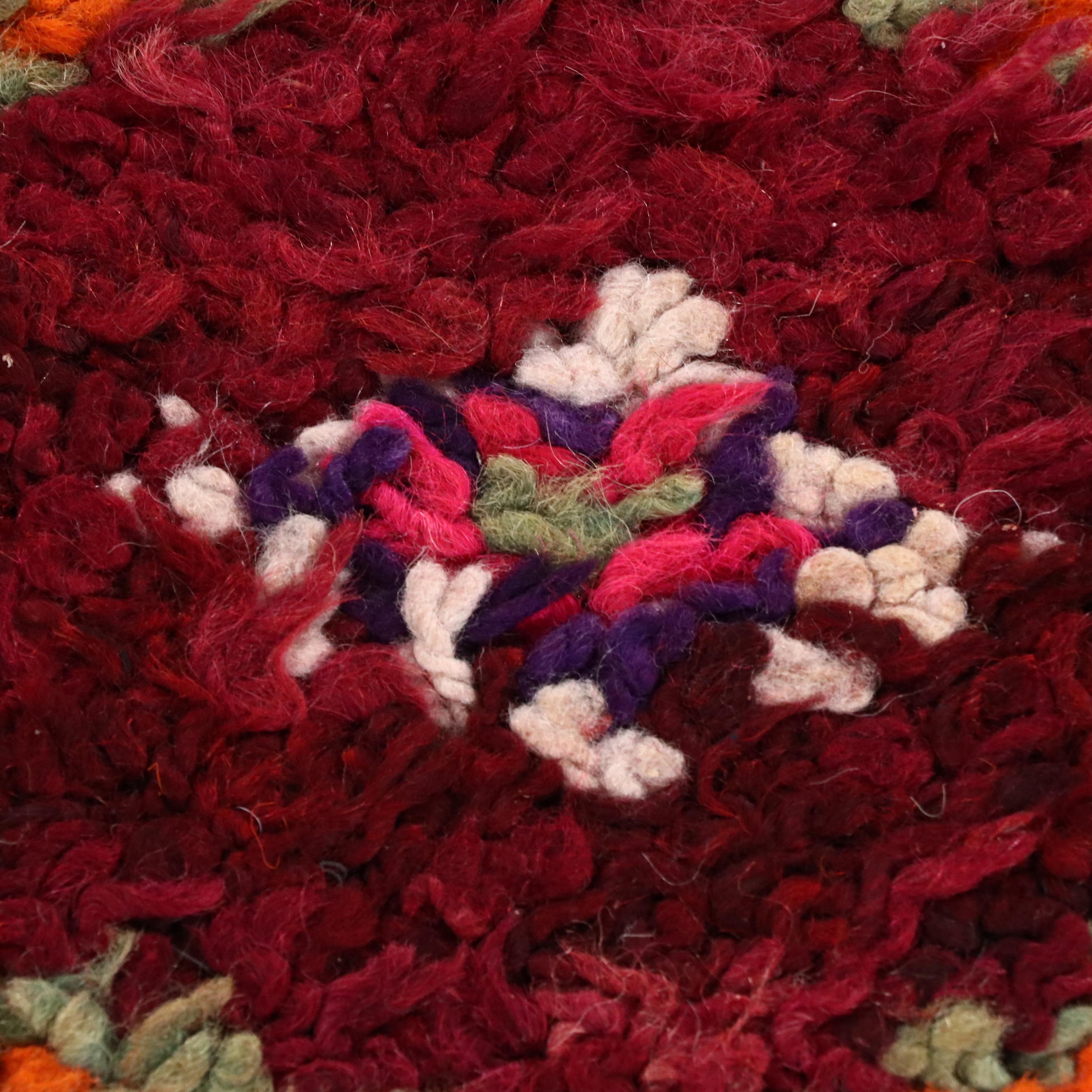 3'4 x 10'2 Hand-Knotted Moroccan Berber Carpet Runner Long Rug