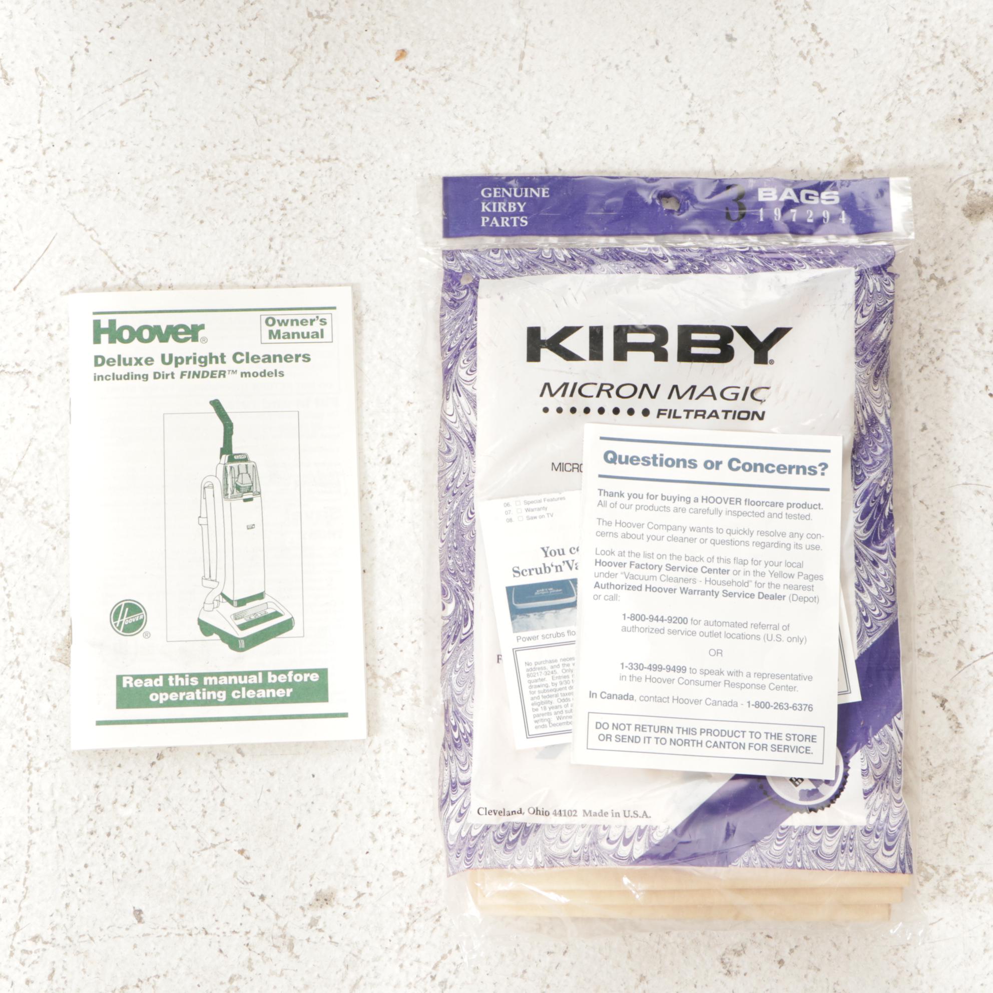 Kirby G5 Upright Vacuum with Shampoo System, Attachments and Accessories