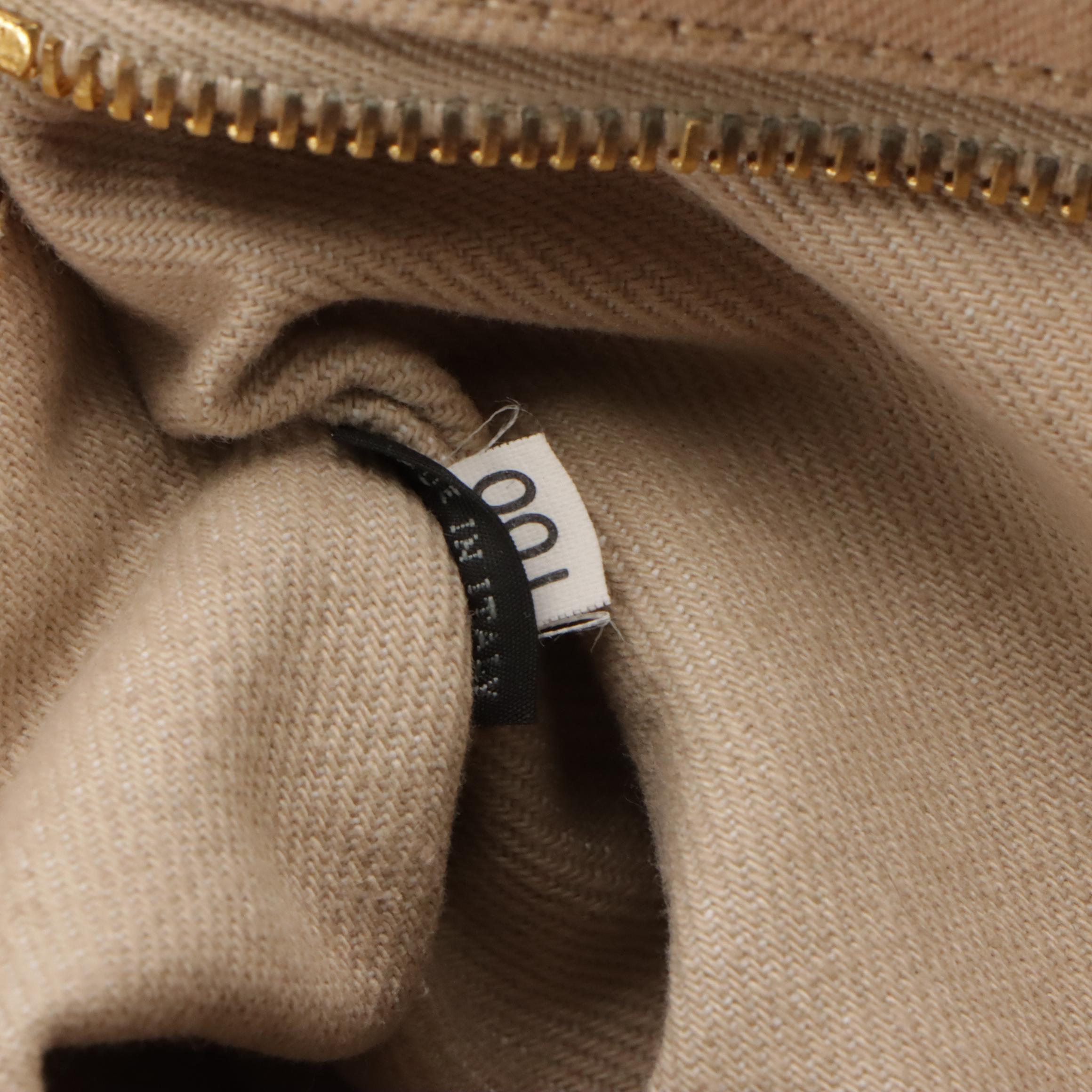 Prada Beige Canvas Canapa Tote Bag