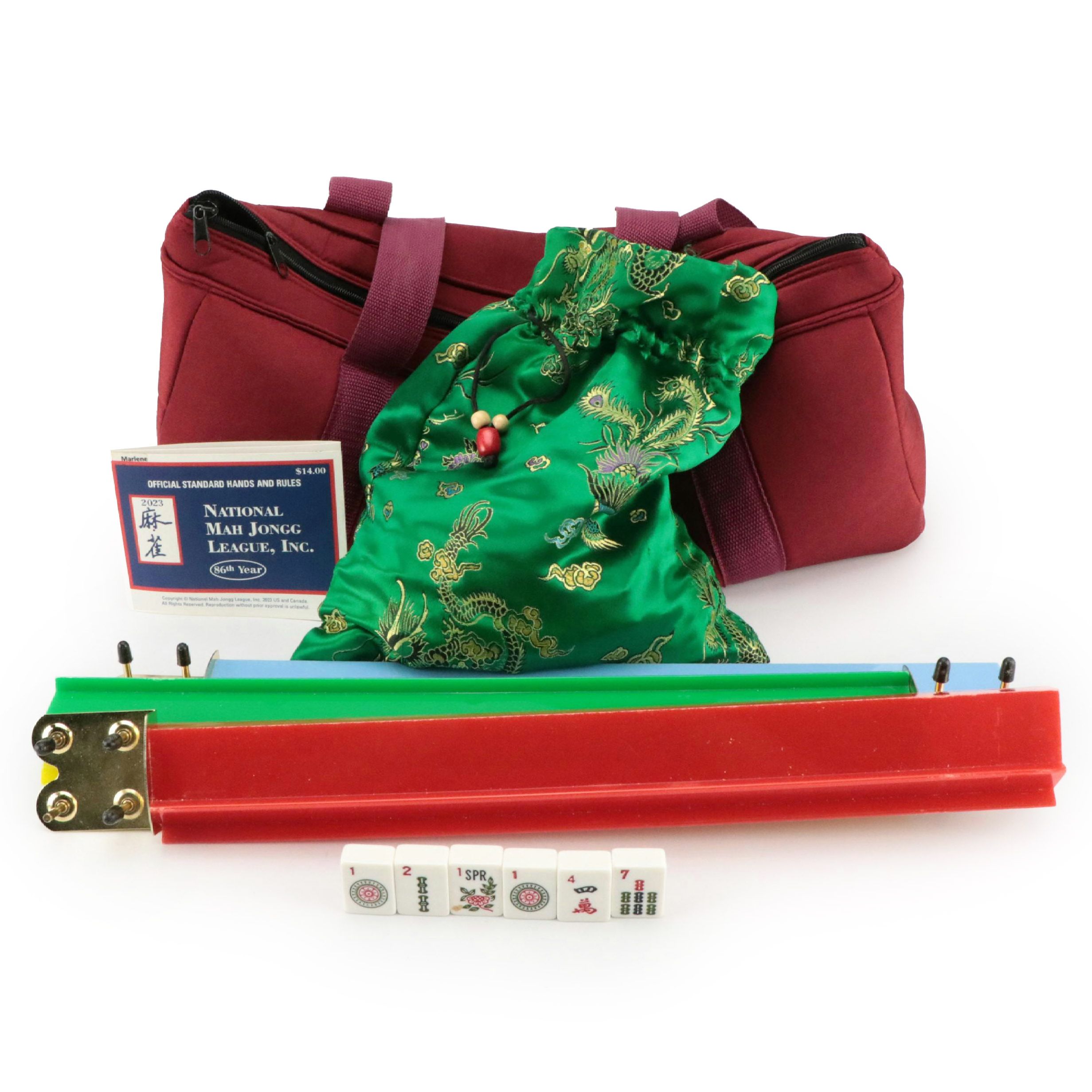 National Mah Jongg League Inc. Plastic Mahjong Set and More