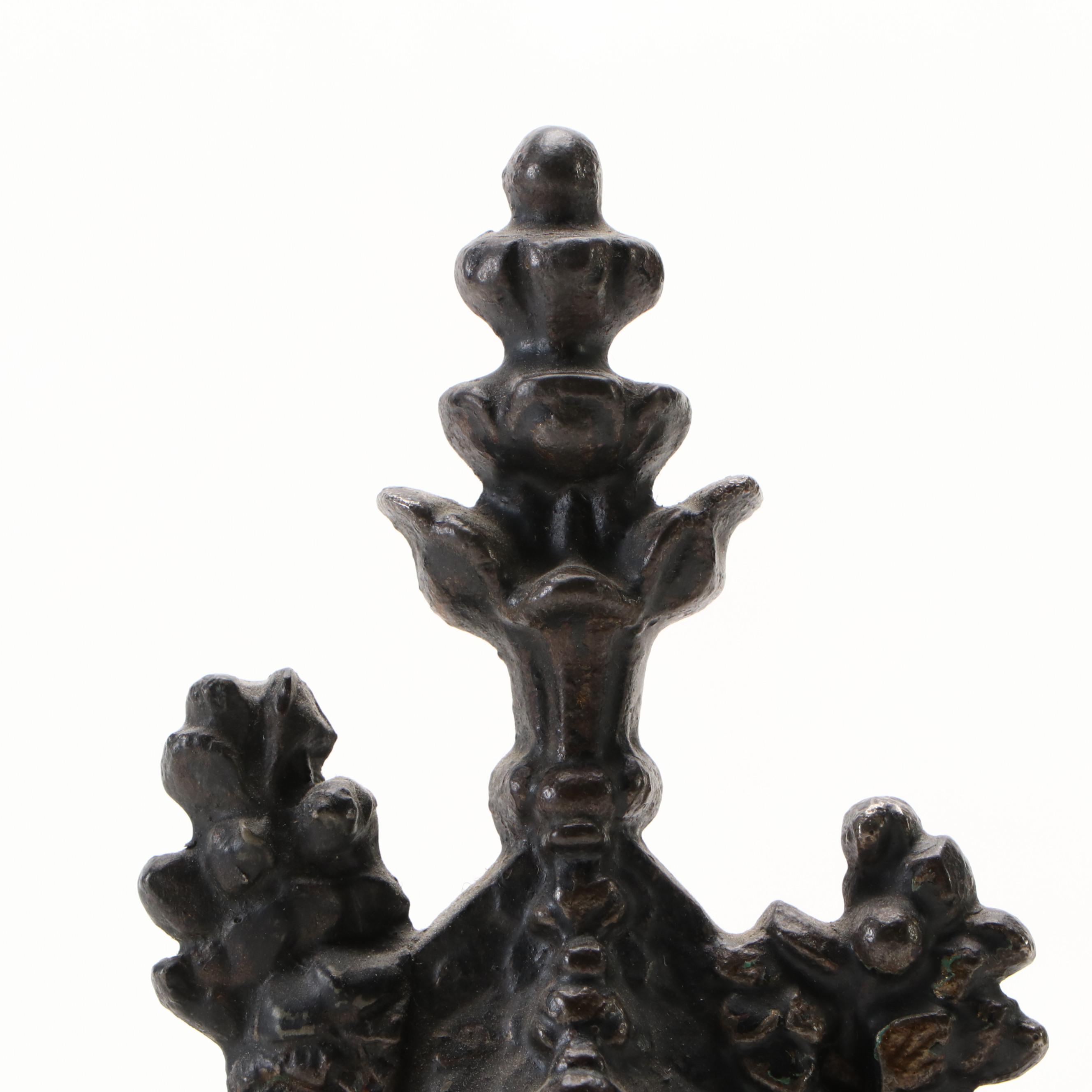 Victorian Cast Iron Bear with Honey Hive Still Bank, Late 19th Century