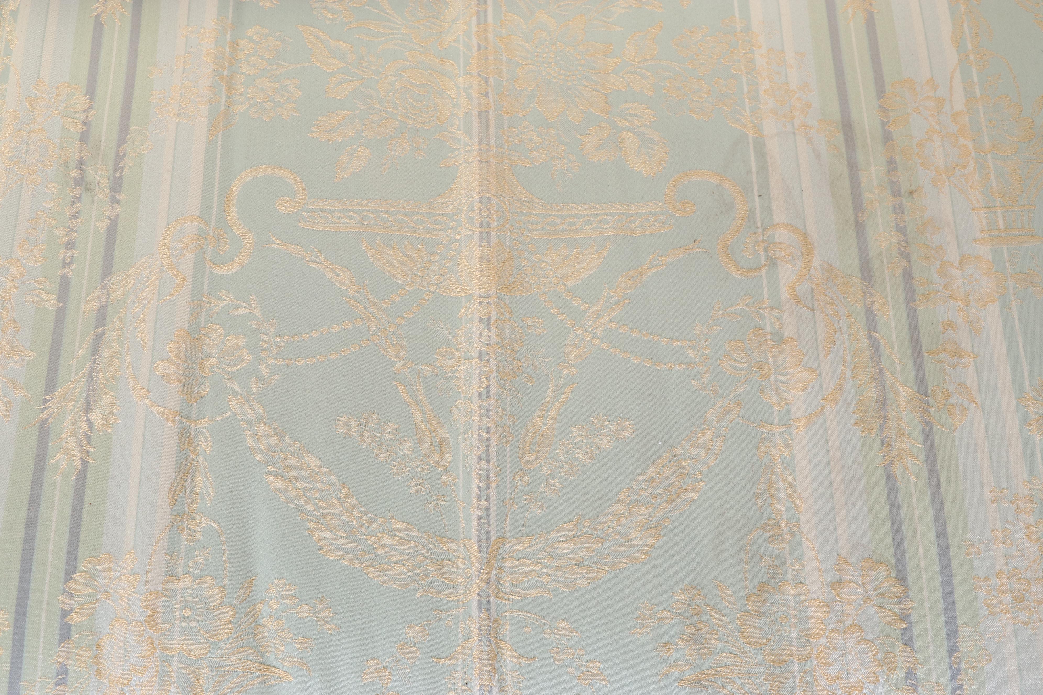 Hickory Chair Chippendale Style Roll Arm Sofa, Mid to Late 20th Century