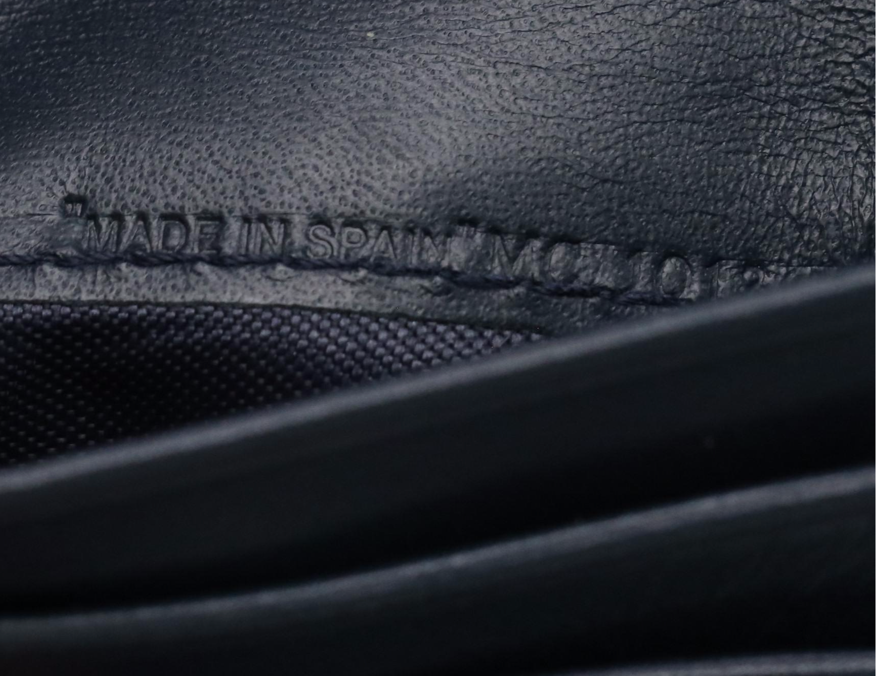 Christian Dior Compact Wallet in Navy Dior Oblique Jacquard Canvas and Leather