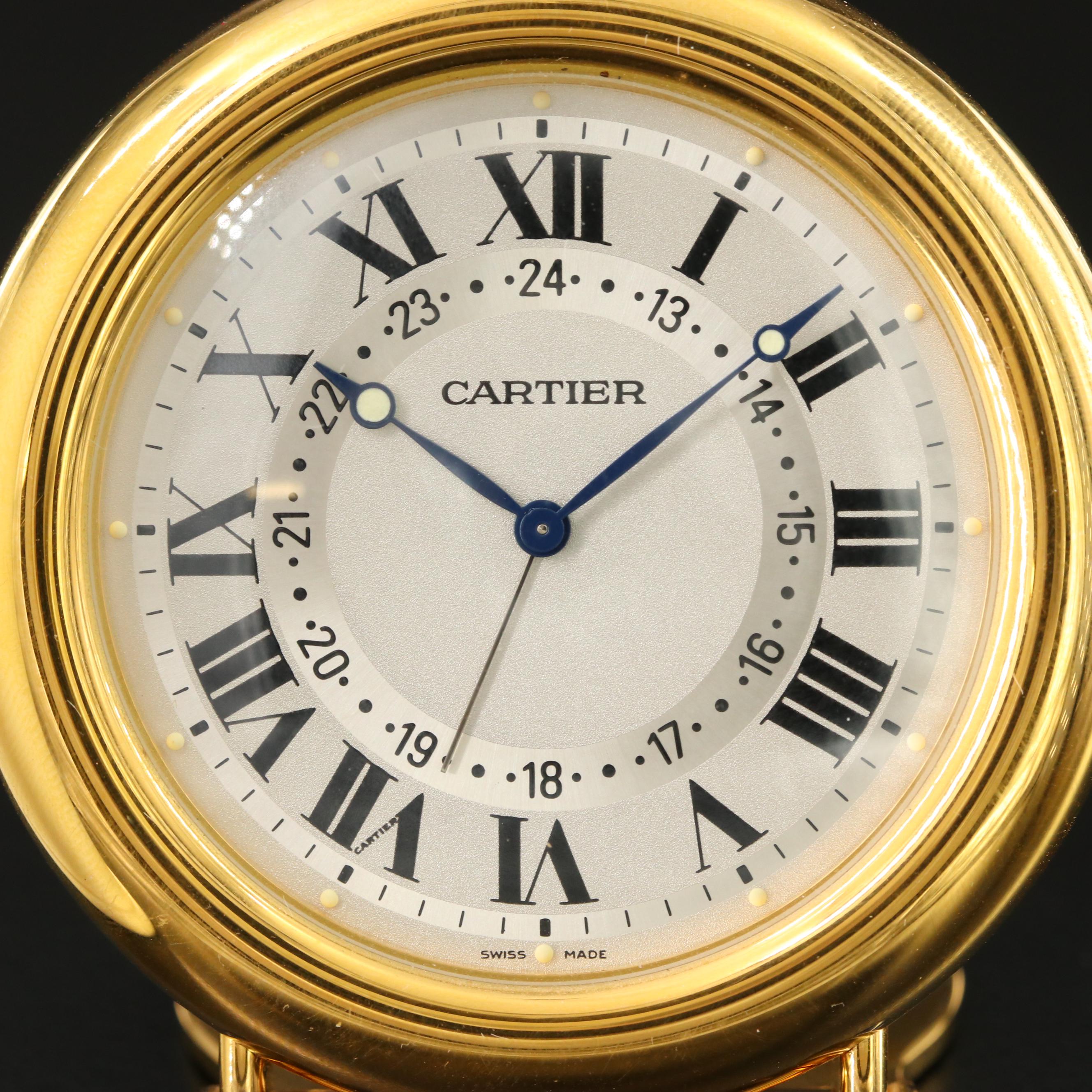 Cartier Diabolo Louis Cartier Award Clock