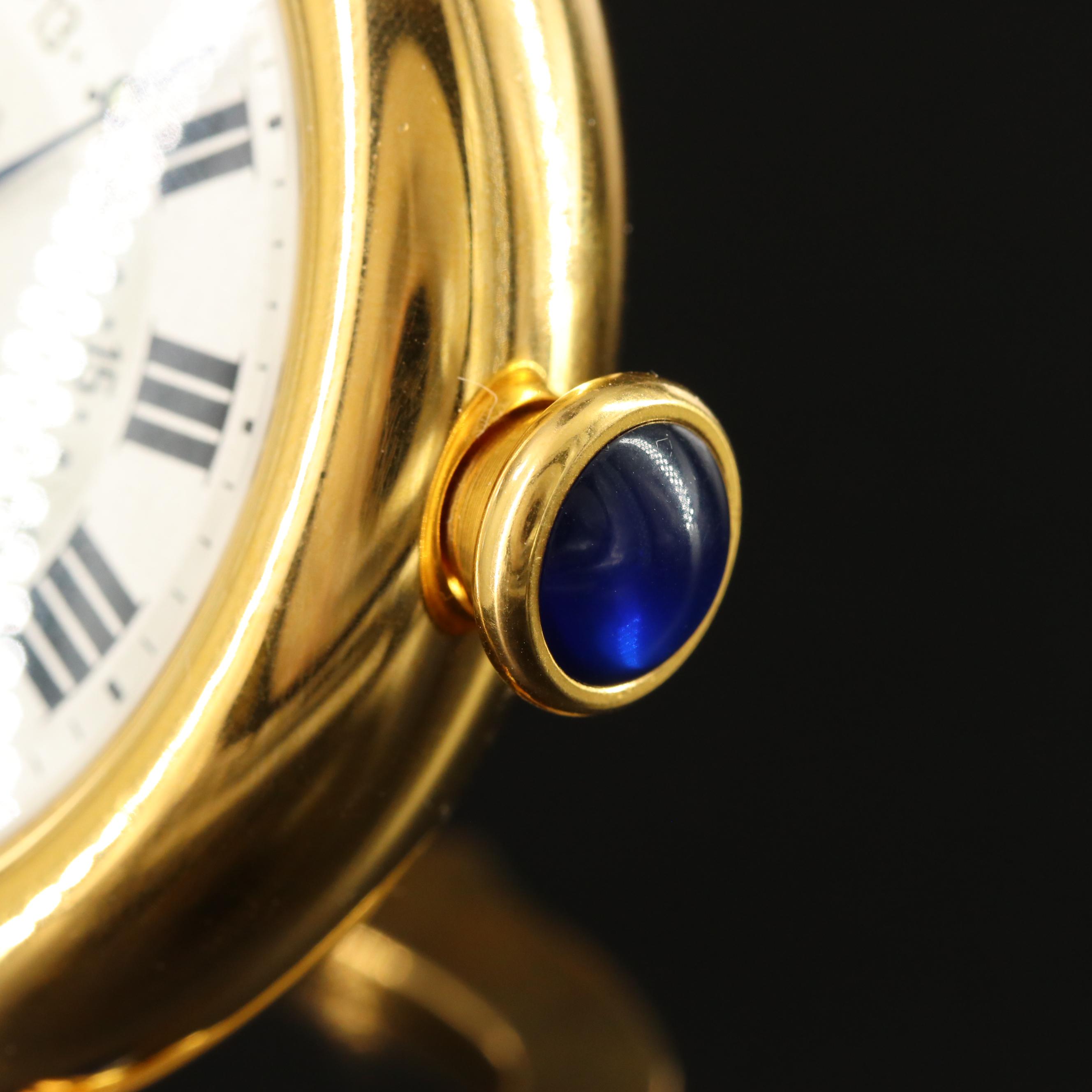 Cartier Diabolo Louis Cartier Award Clock