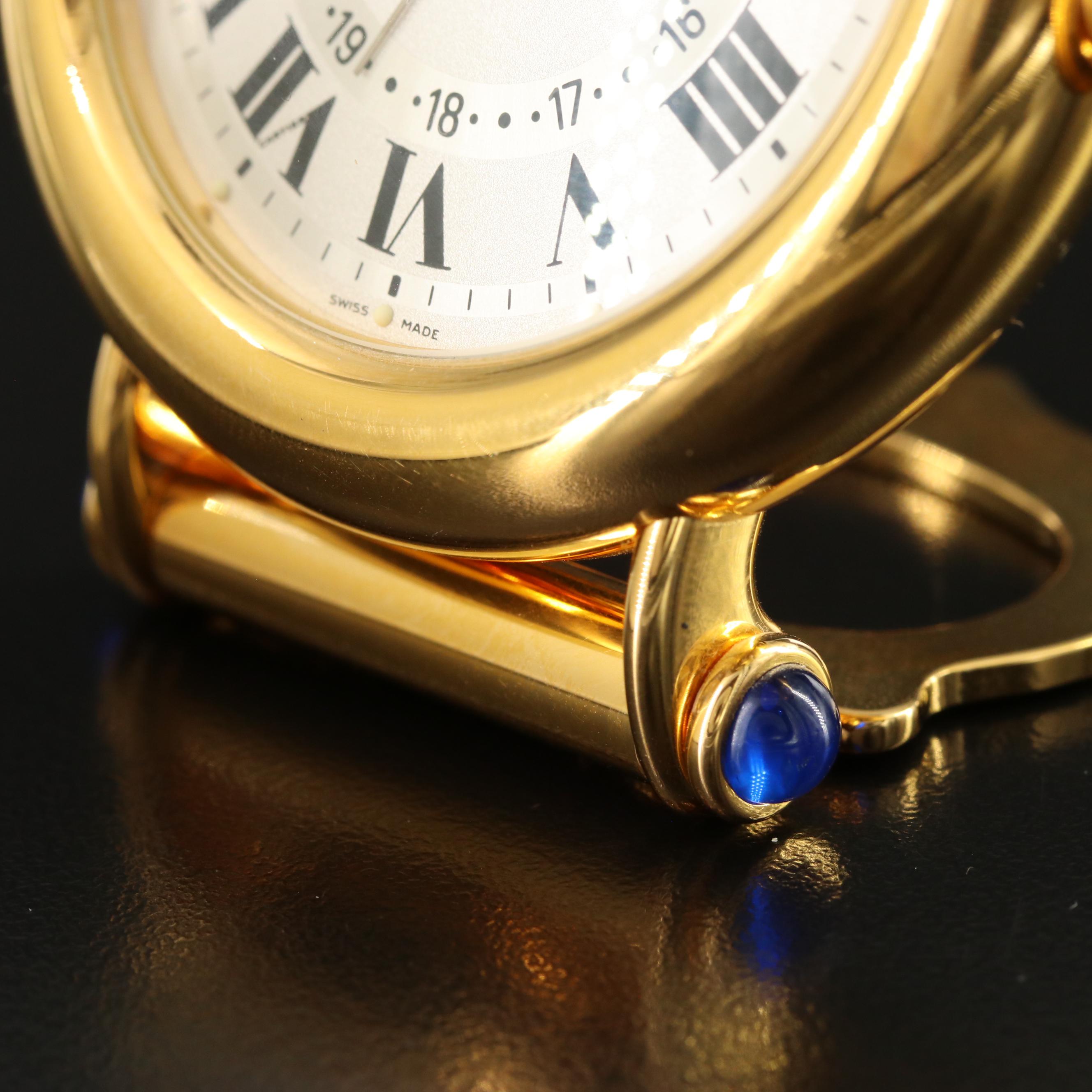 Cartier Diabolo Louis Cartier Award Clock
