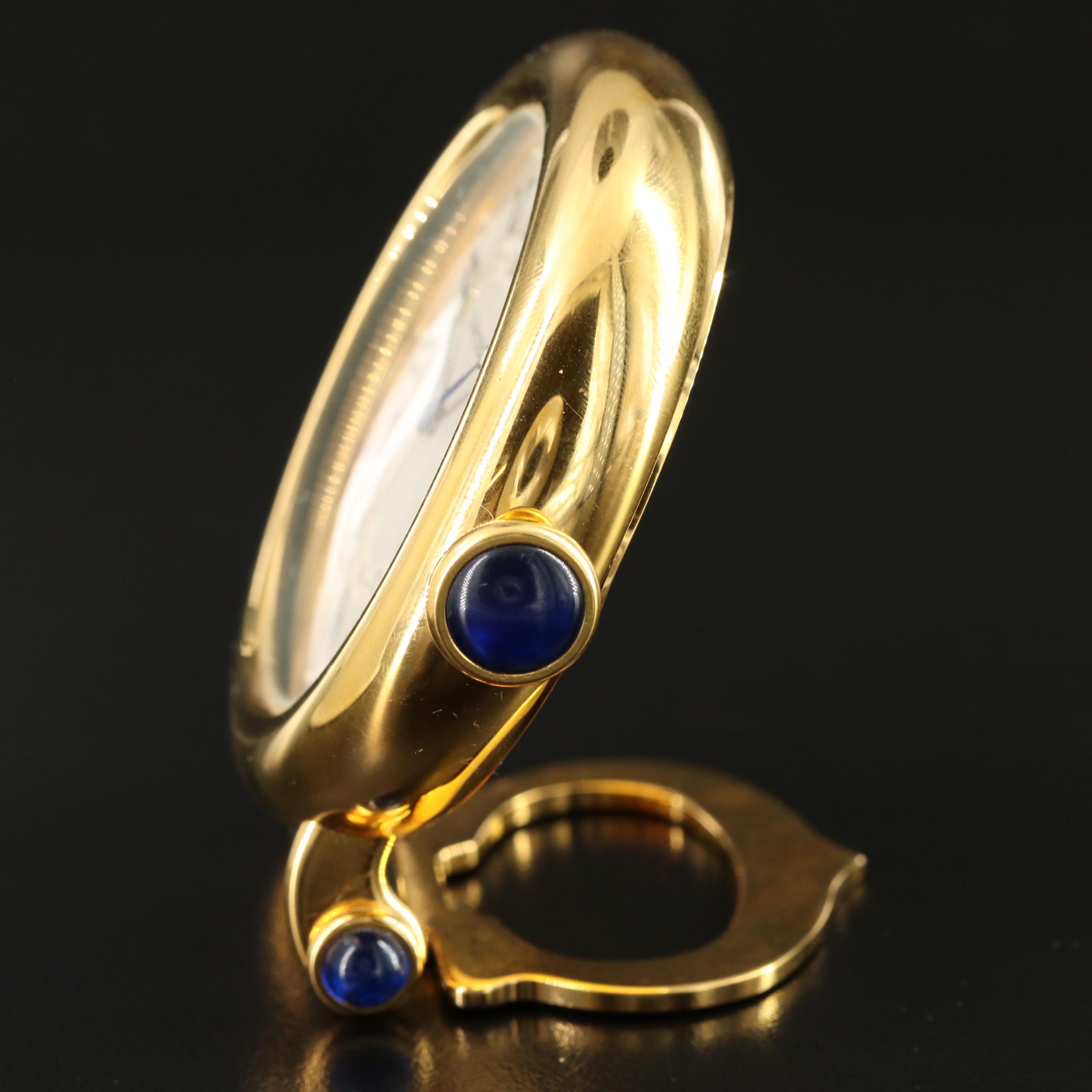 Cartier Diabolo Louis Cartier Award Clock