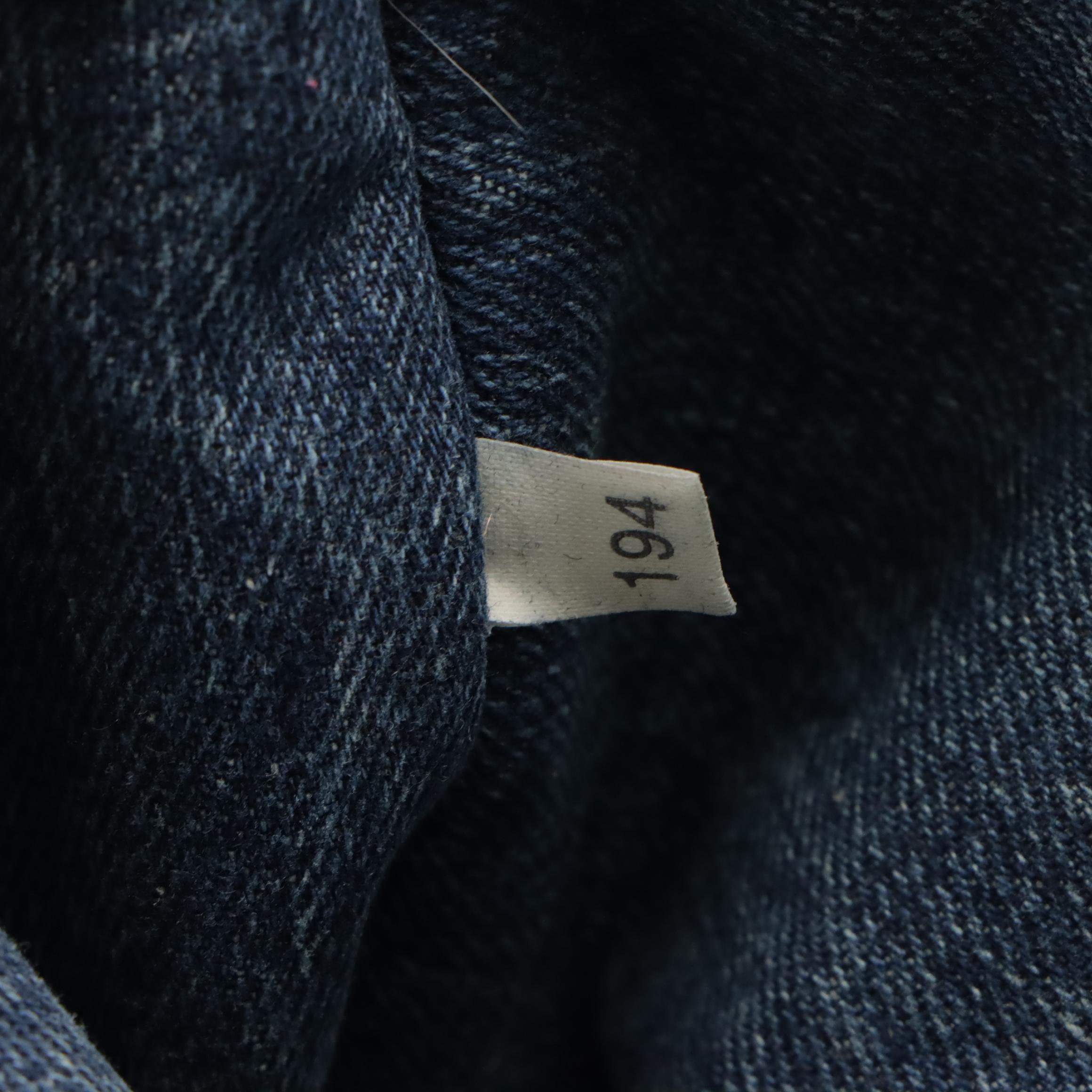 Prada Large Canapa Denim Tote Bag