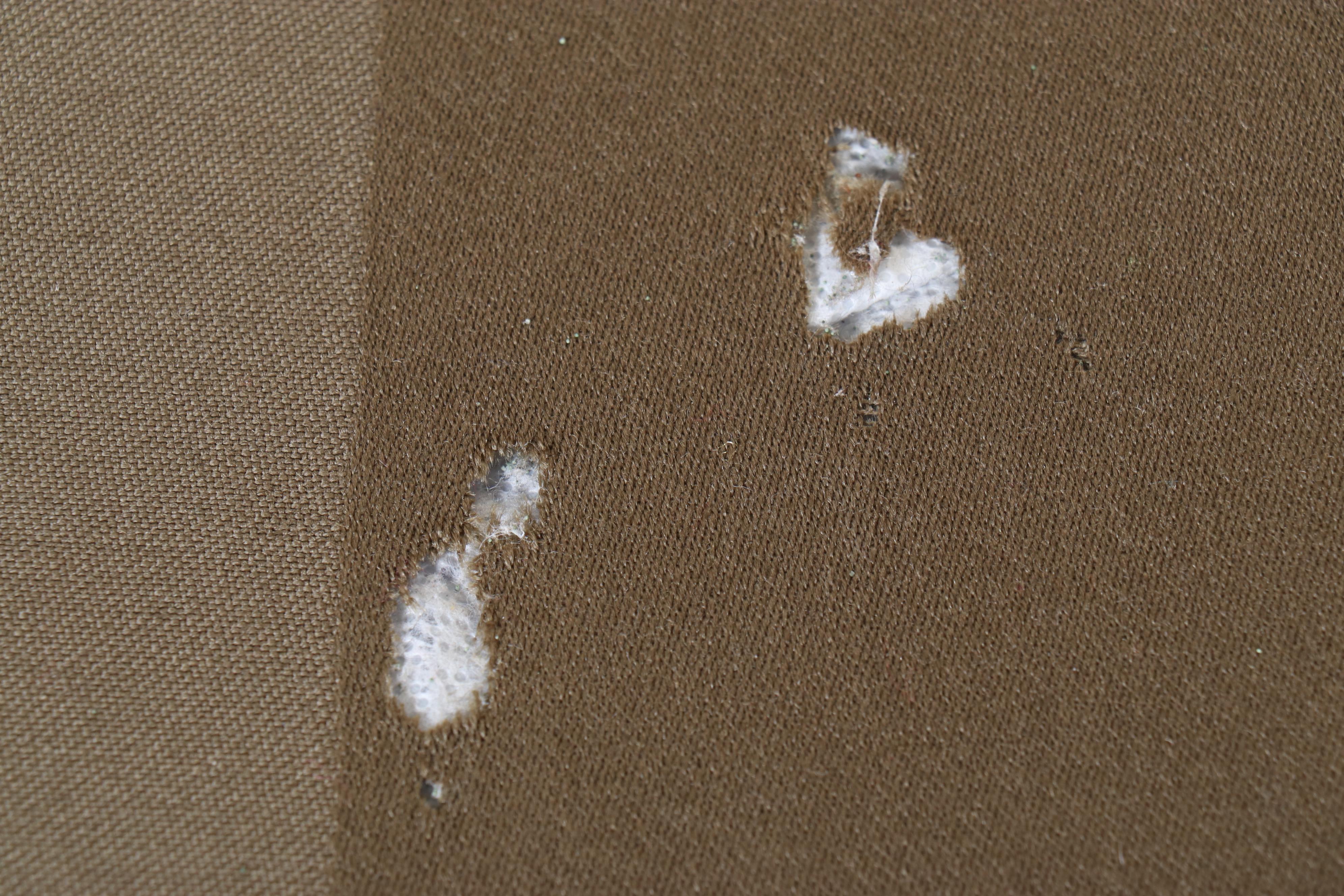 Ashley Manor Inc. Striped Upholstered Bench