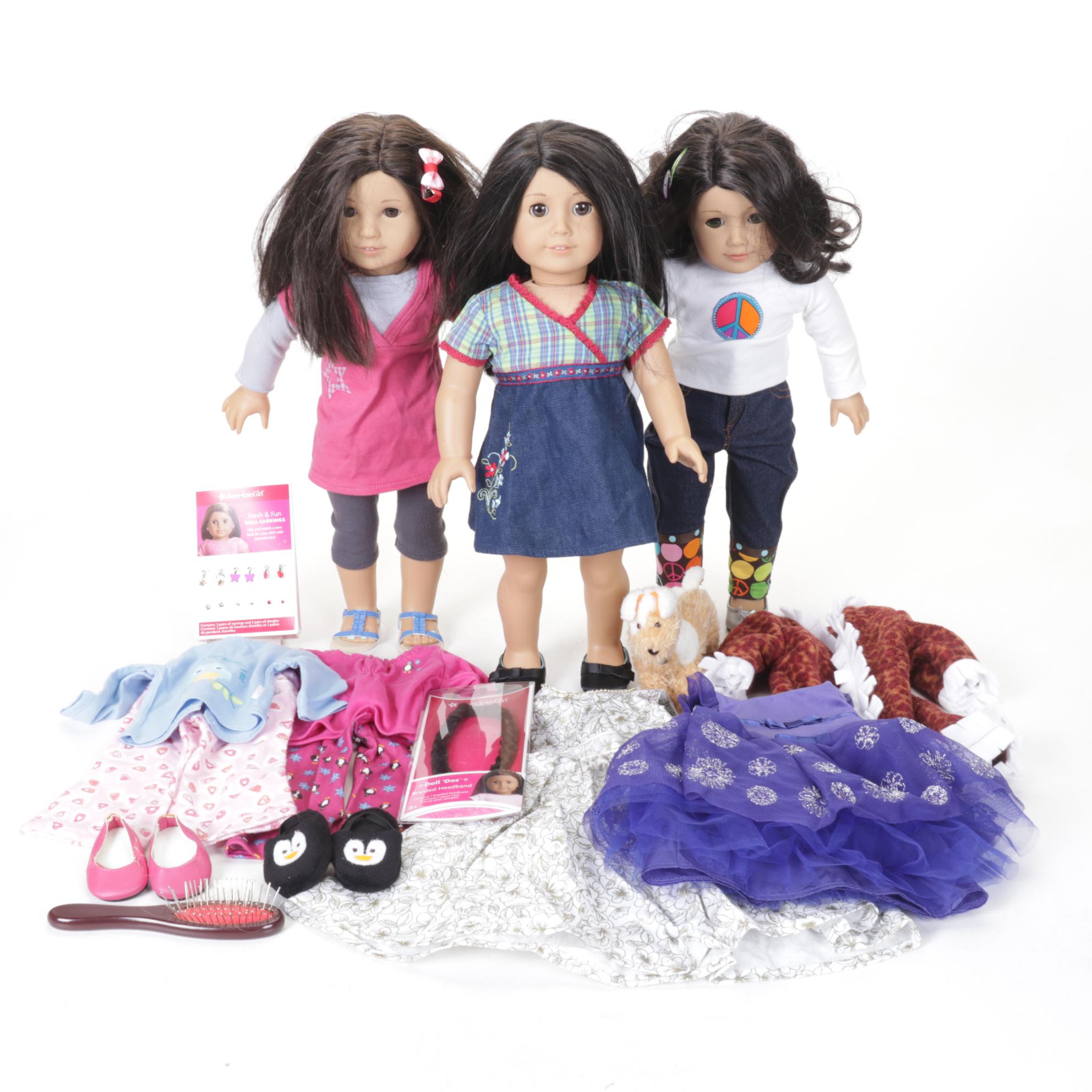 American Girl "Truly Me" Dolls with Accessories & Clothes