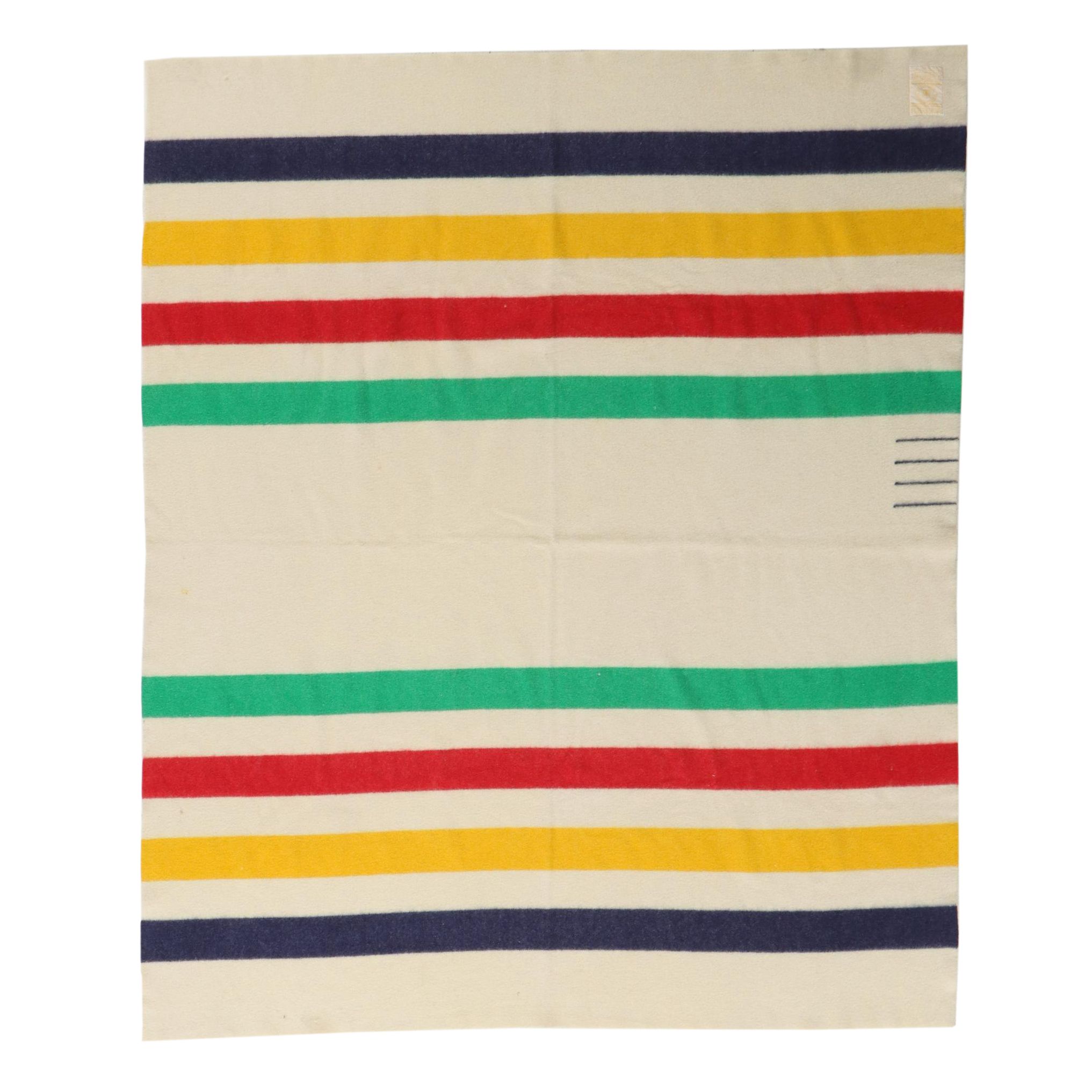 Hudson's Bay Company Wool Four-Point Blanket