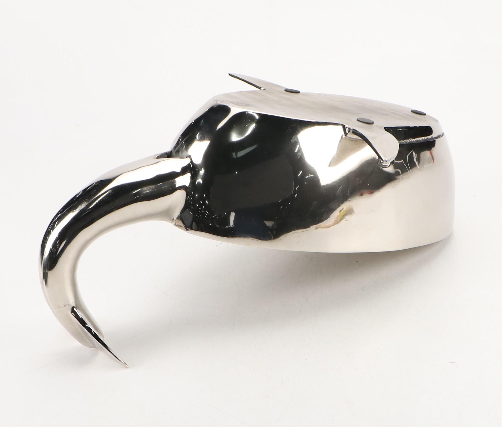 Stainless Steel Whale Champagne Bucket