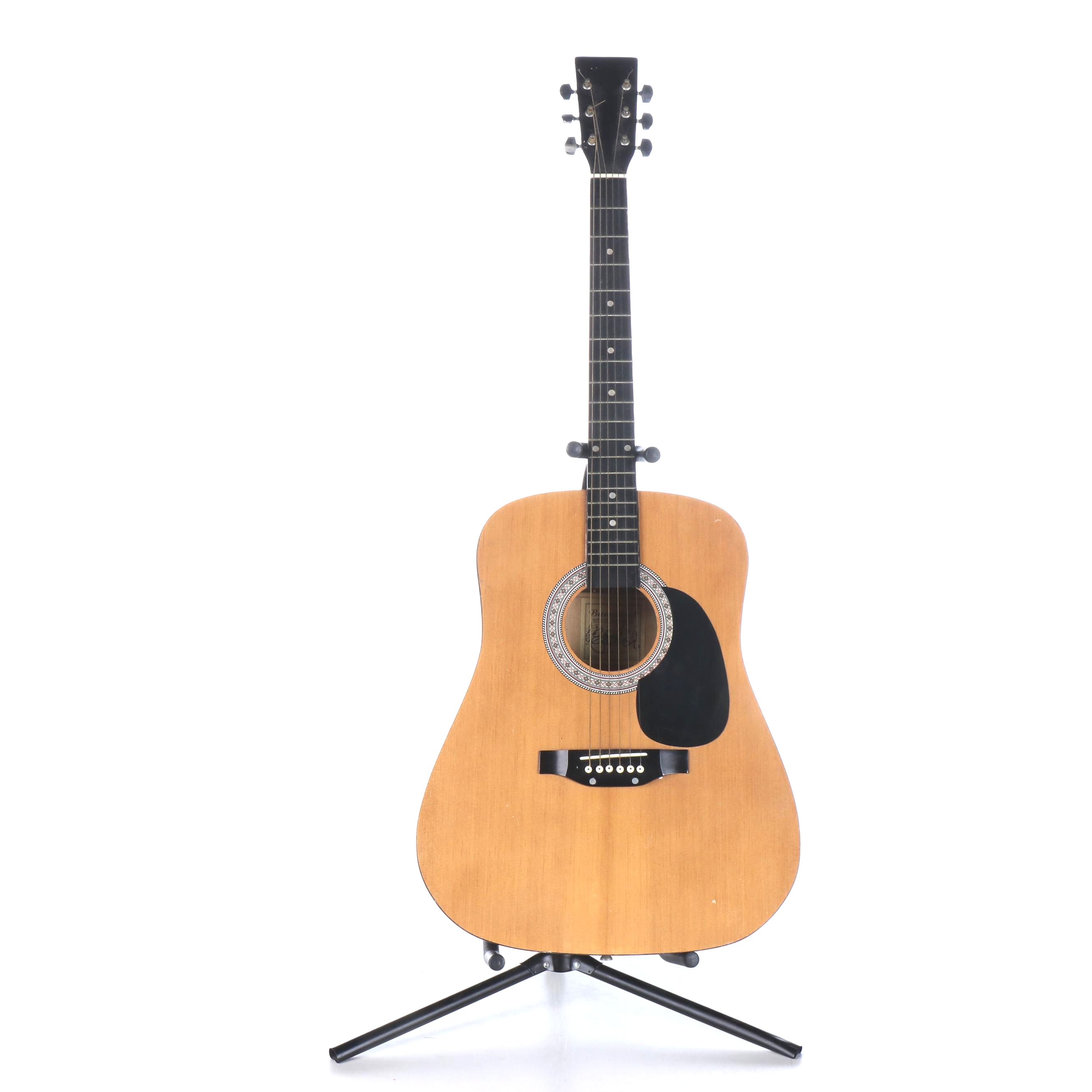 Burswood Spruce Top Acoustic Guitar with Alvarez Hard Case