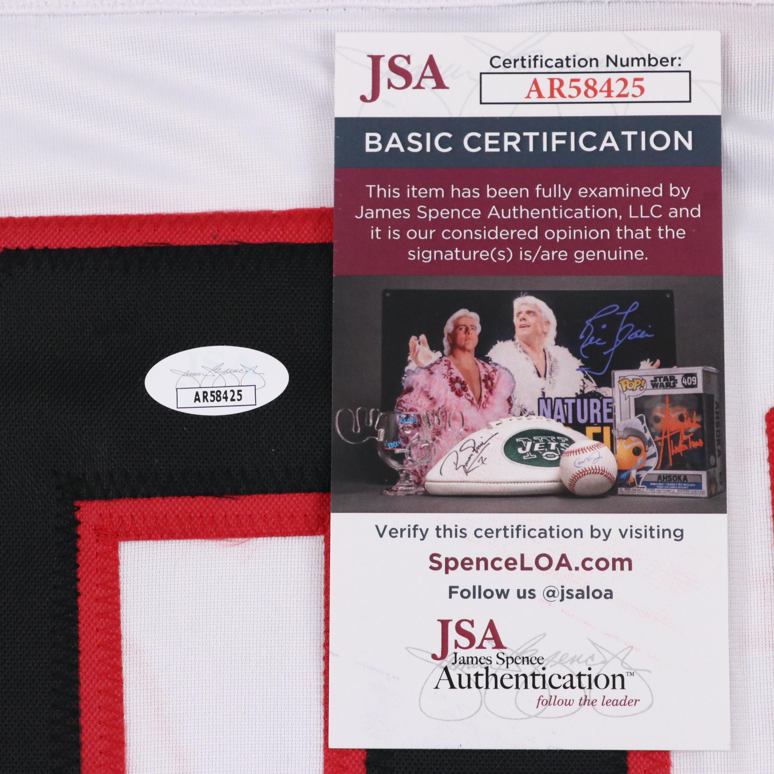 Chevy Chase Signed "Christmas Vacation: Clark Griswold" Hockey Jersey, JSA