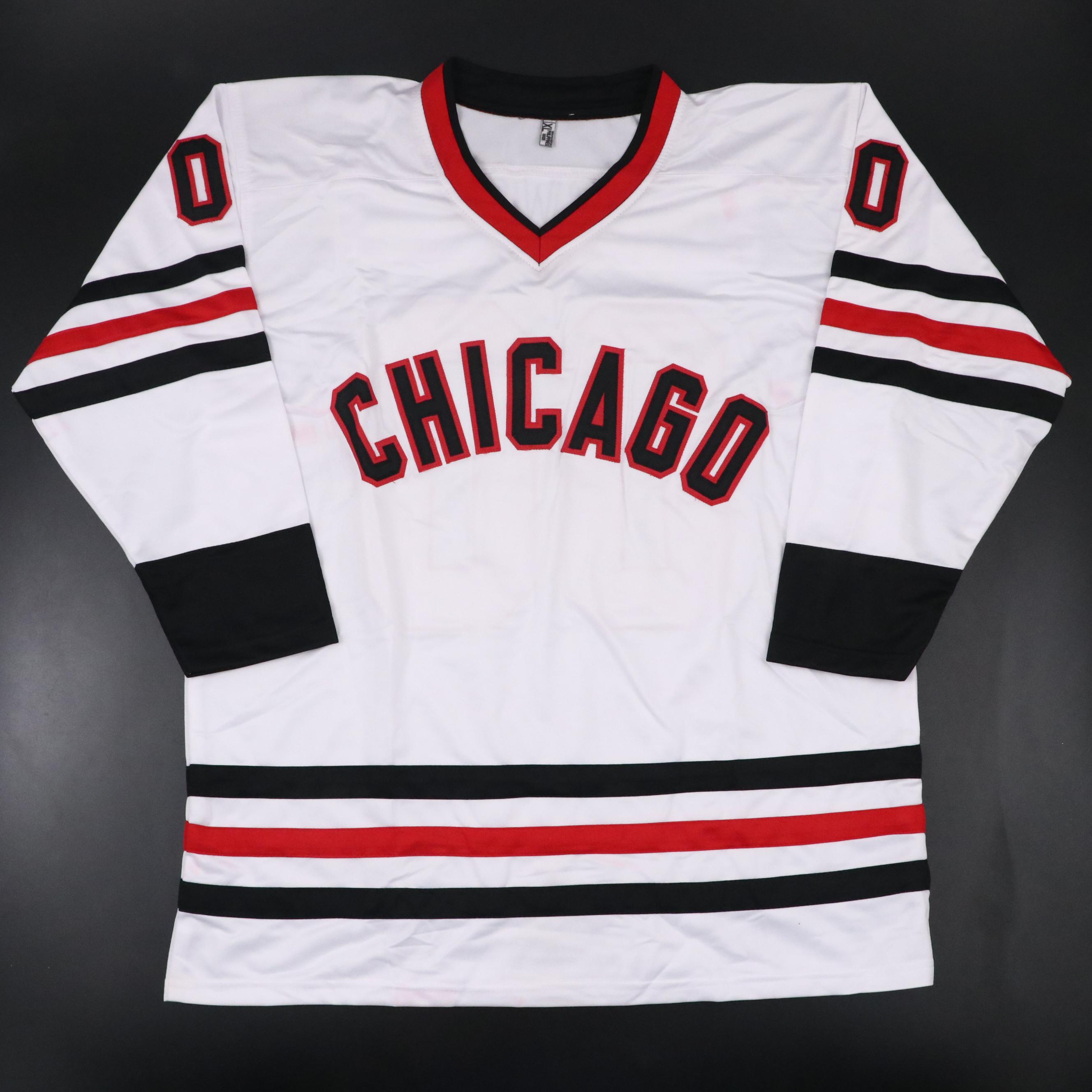 Chevy Chase Signed "Christmas Vacation: Clark Griswold" Hockey Jersey, JSA