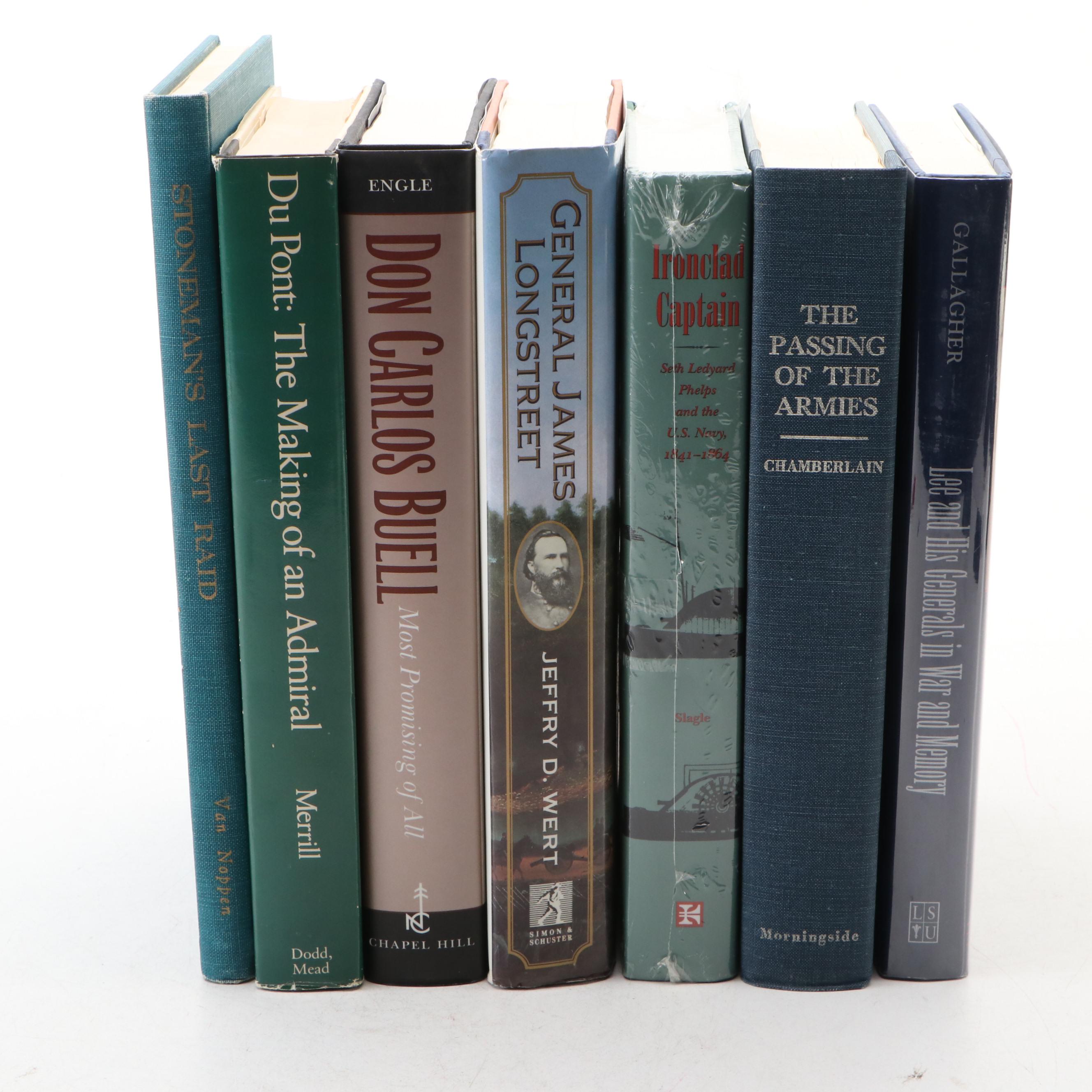 First Edition "General James Longstreet" by Jeffrey D. Wert and More Books