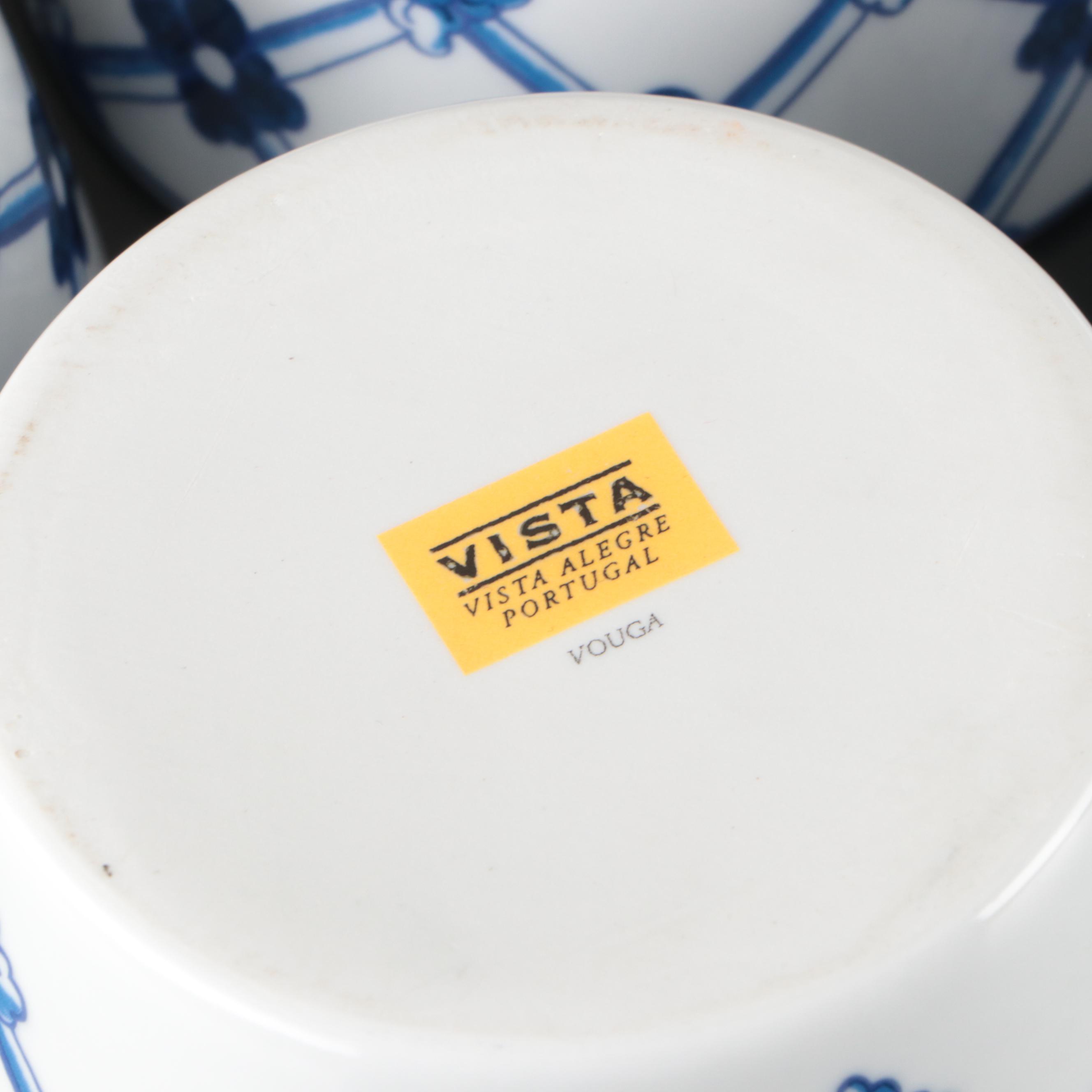 Victoria & Beale "Williamsburg" Mugs with Vista Alegre and Other Tableware