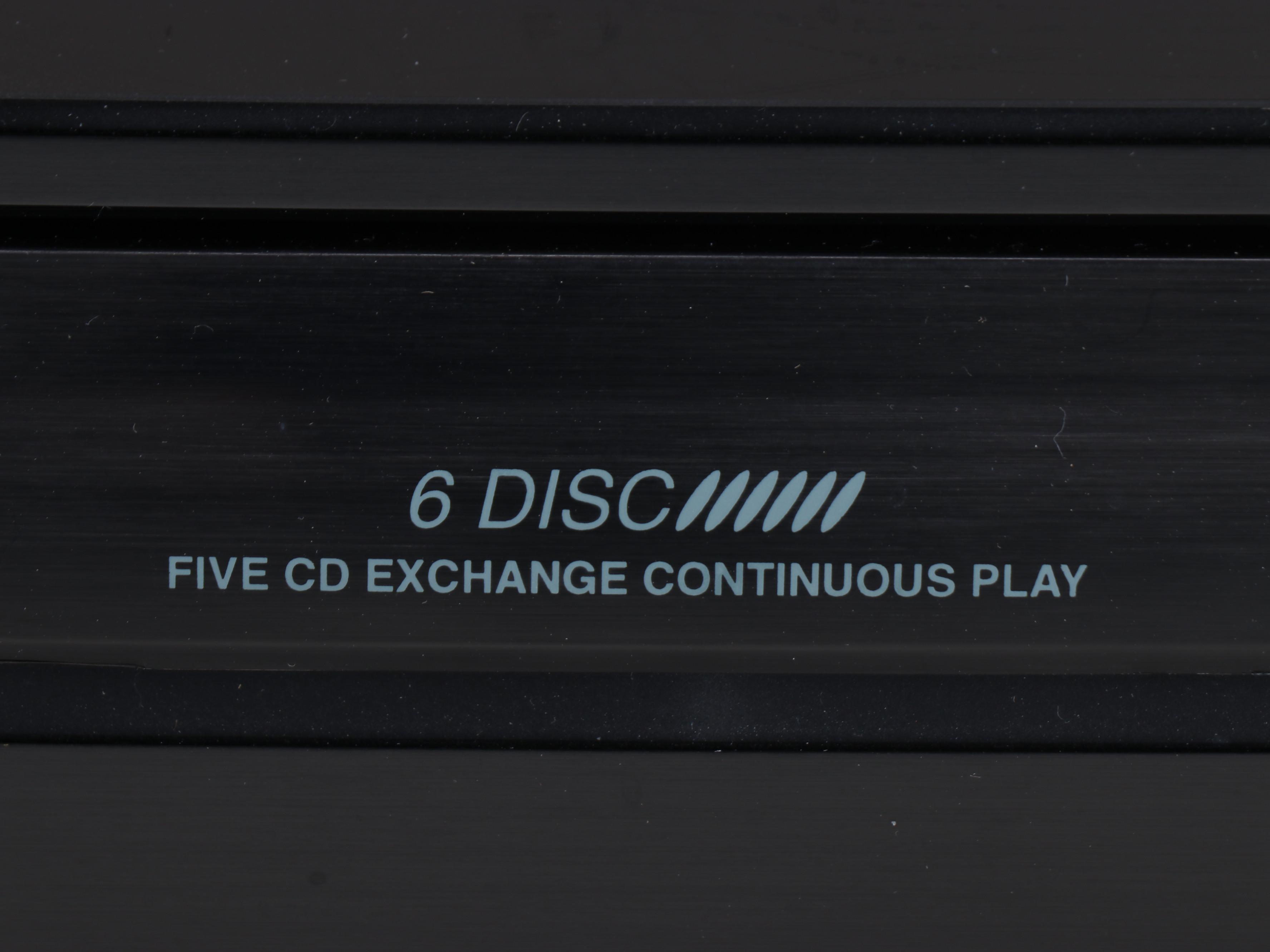 Yamaha R-S201 Receiver with Onkyo DX-C370 CD Changer and Bose Floor Speakers