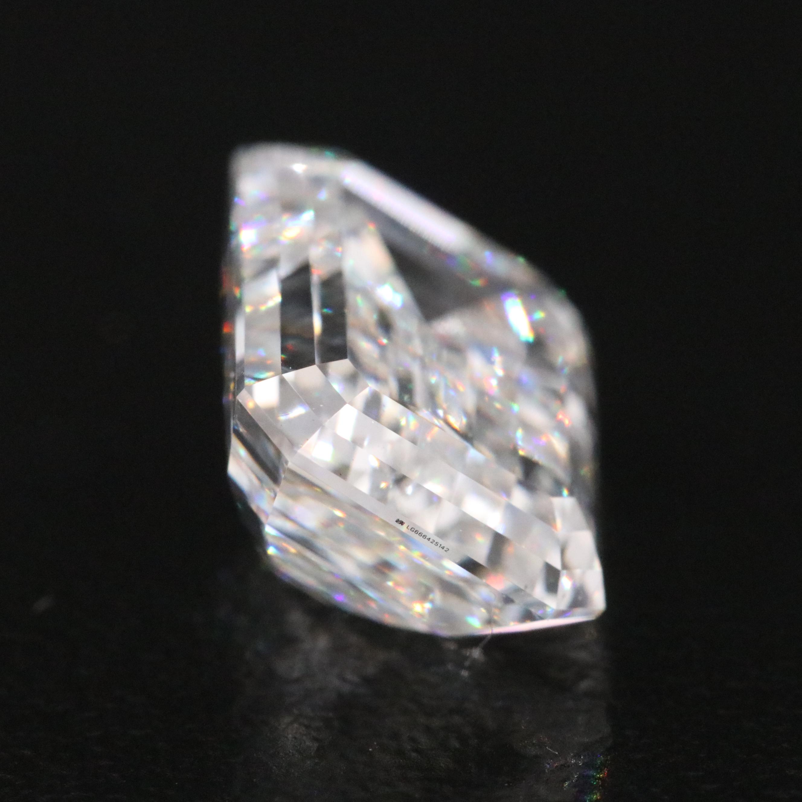 Loose 6.09 CT Lab Grown Diamond with IGI Report