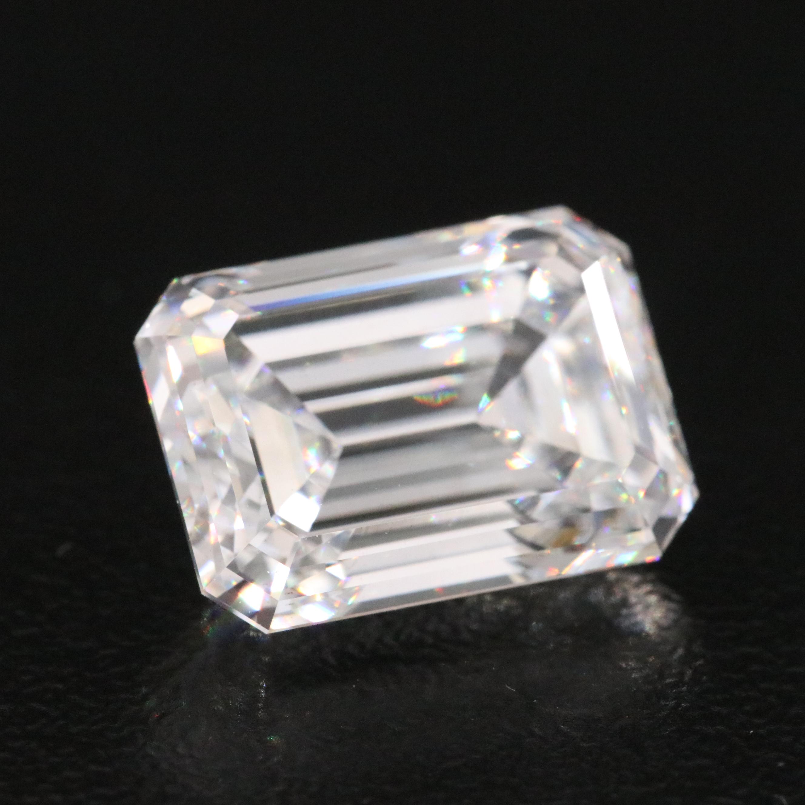 Loose 6.09 CT Lab Grown Diamond with IGI Report