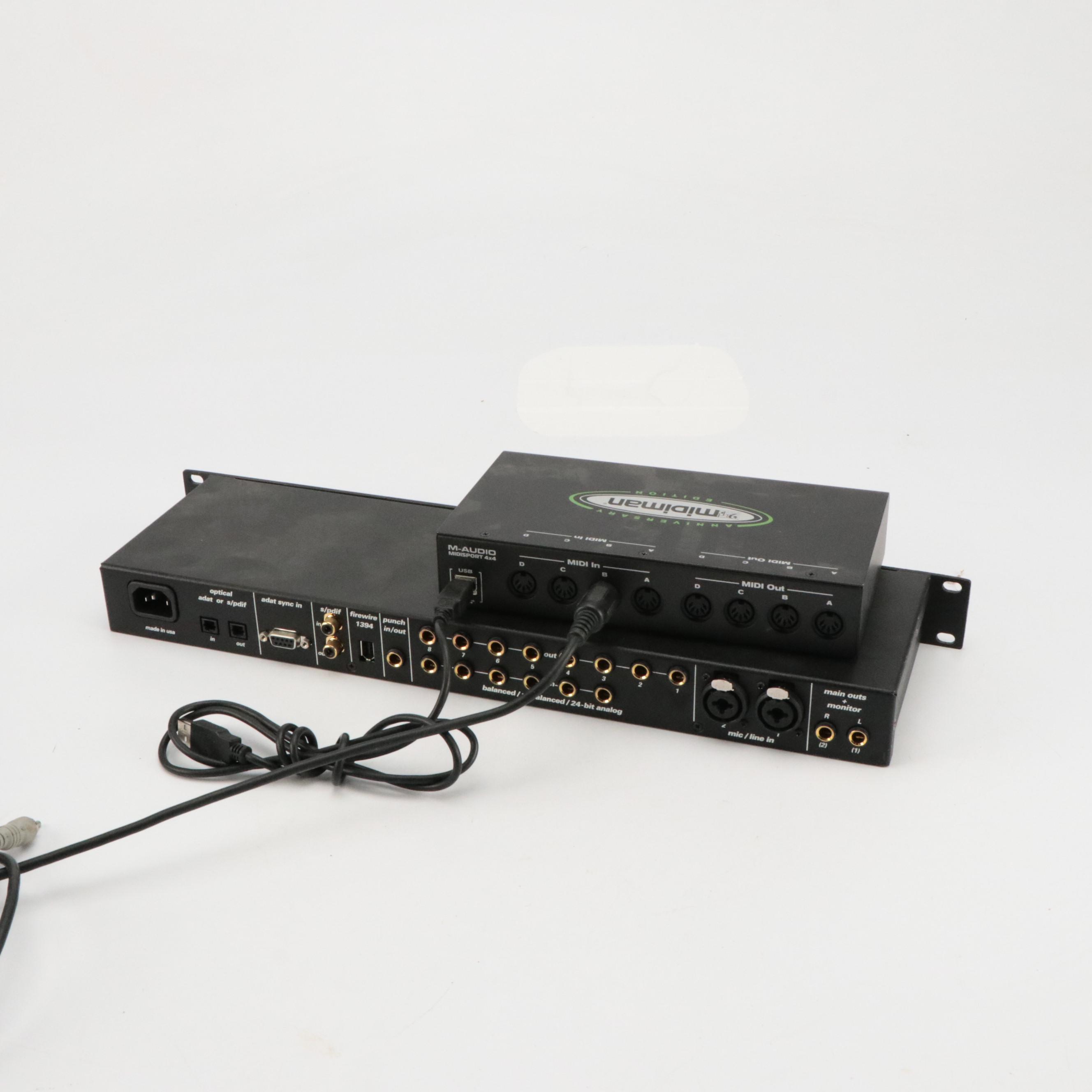 Behringer Eurorack MX 1604A and Other Sound Equipment