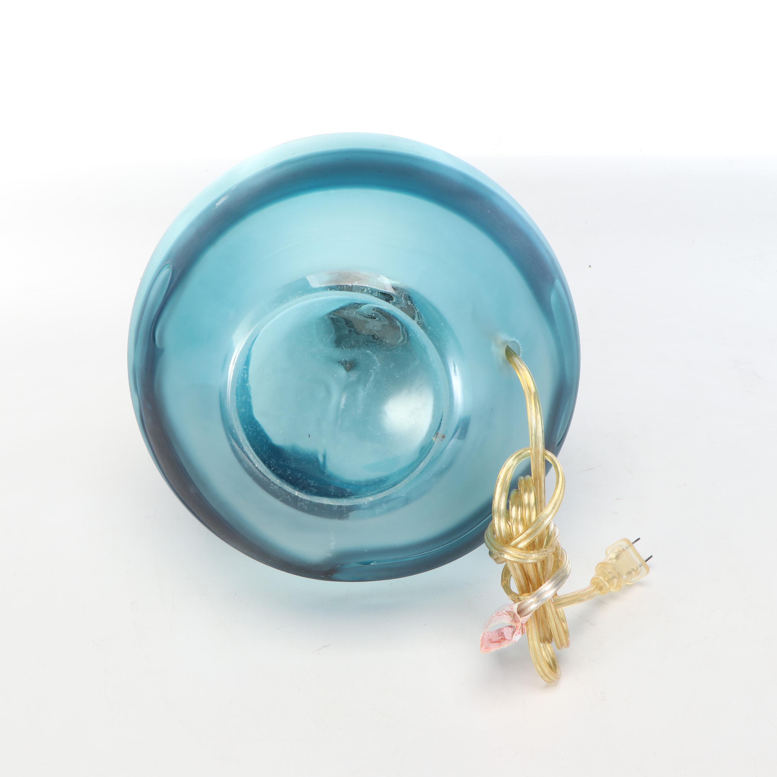 Art Glass Table Lamp