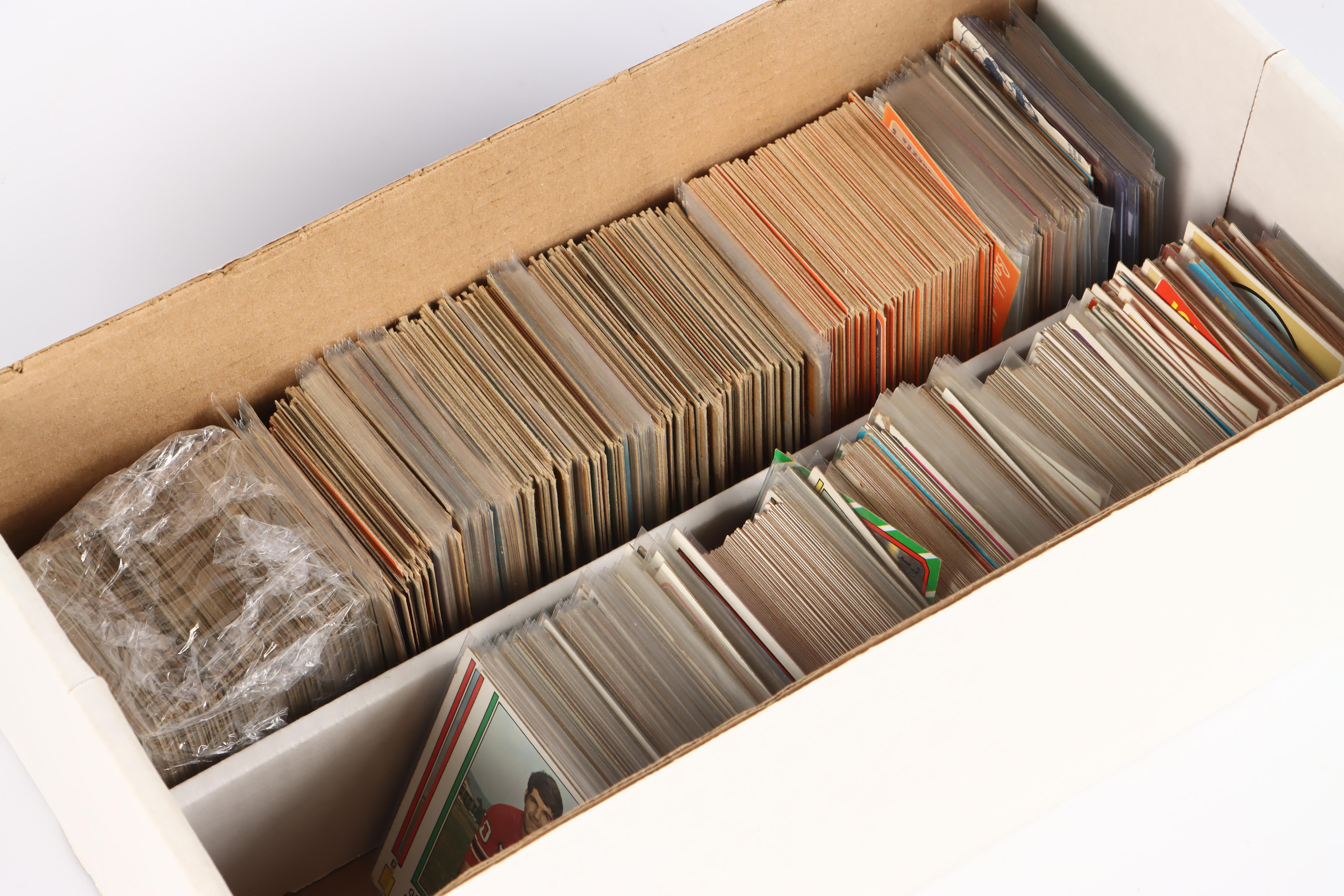 Topps Football Cards Featuring O.J. Simpson and More, 1970s-1980s