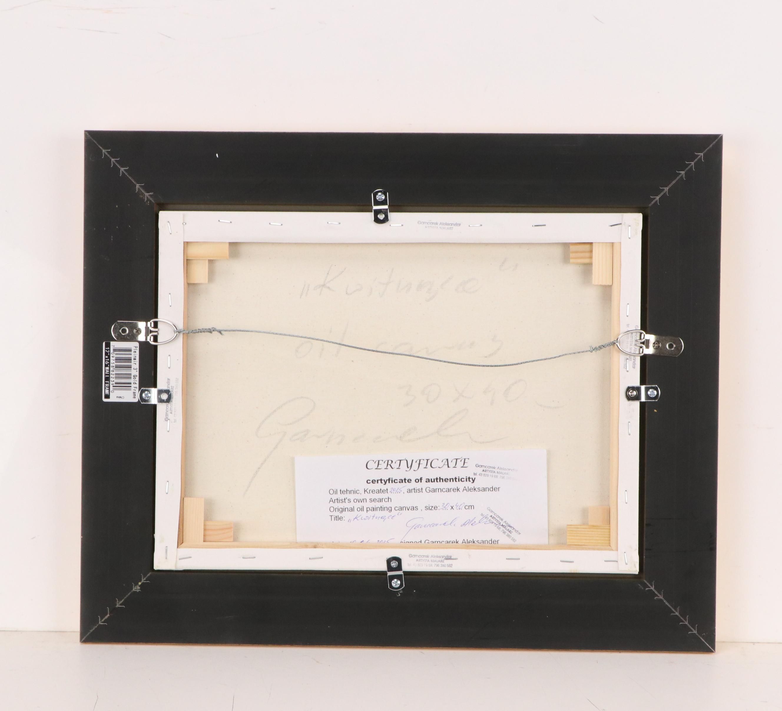 Garncarek Aleksander Floral Landscape Oil Painting, 2025