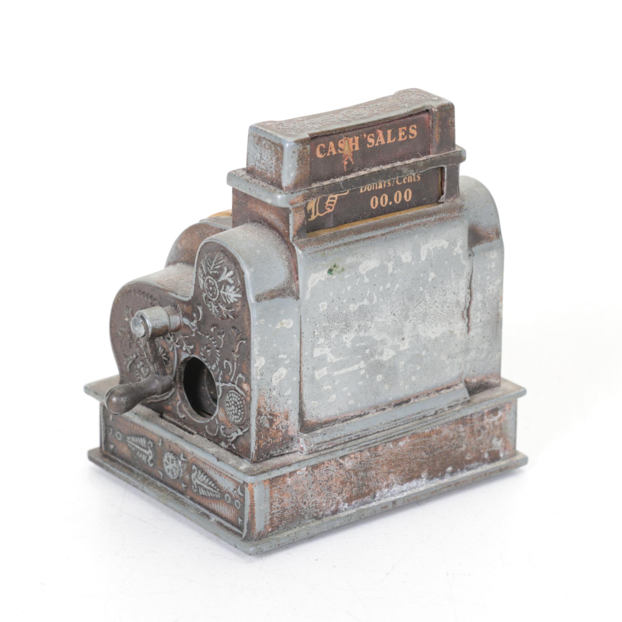 Novelty Cash Register Pencil Sharpener, Bill Spindle & Other Desk Accessories