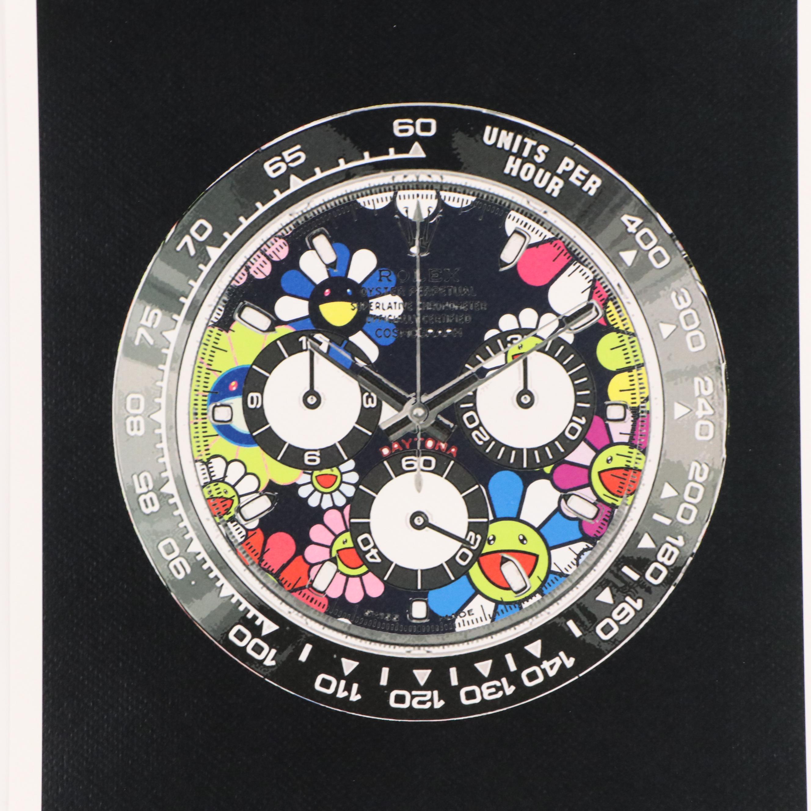 Death NYC Graphic Digital Print Murakami x Rolex, 21st Century