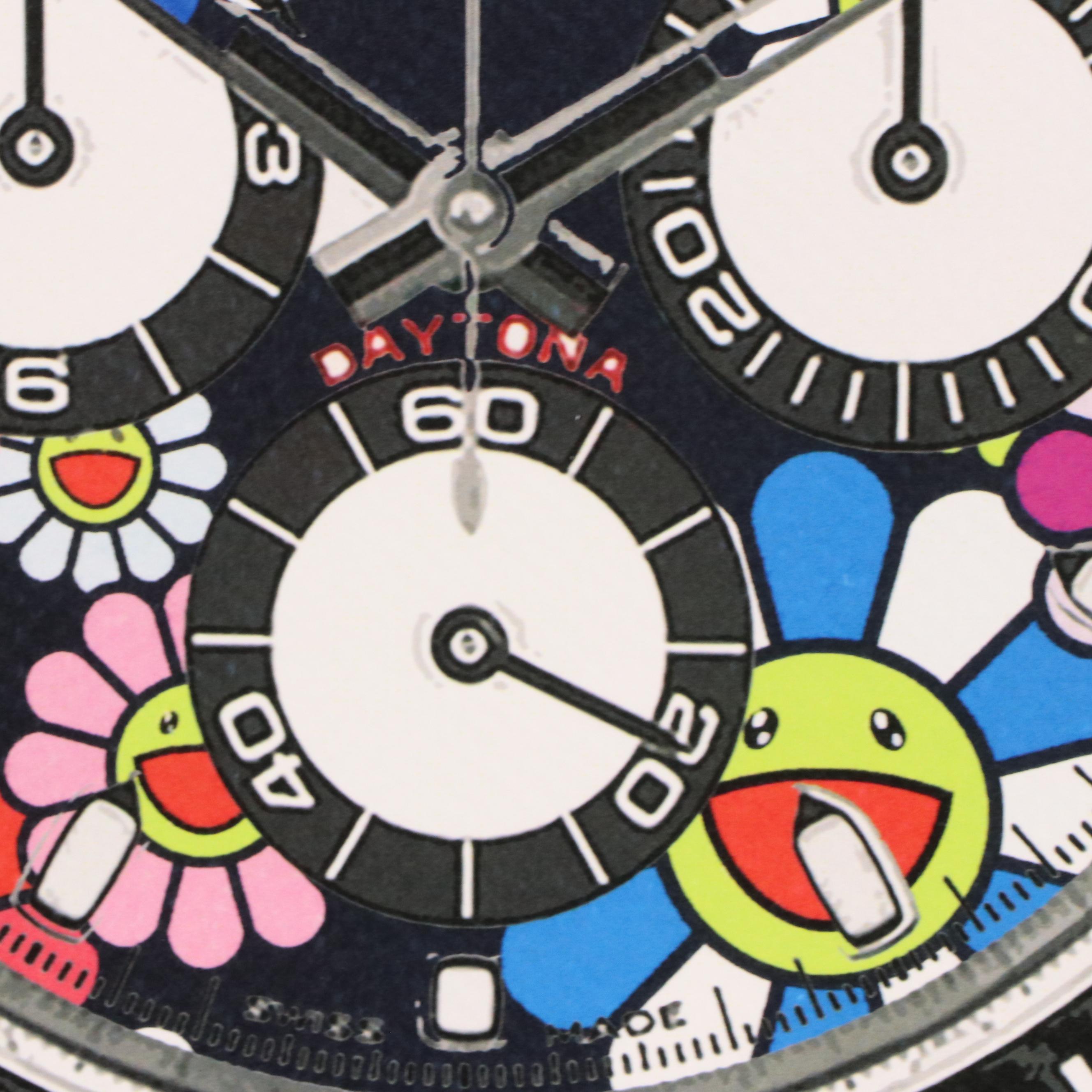Death NYC Graphic Digital Print Murakami x Rolex, 21st Century