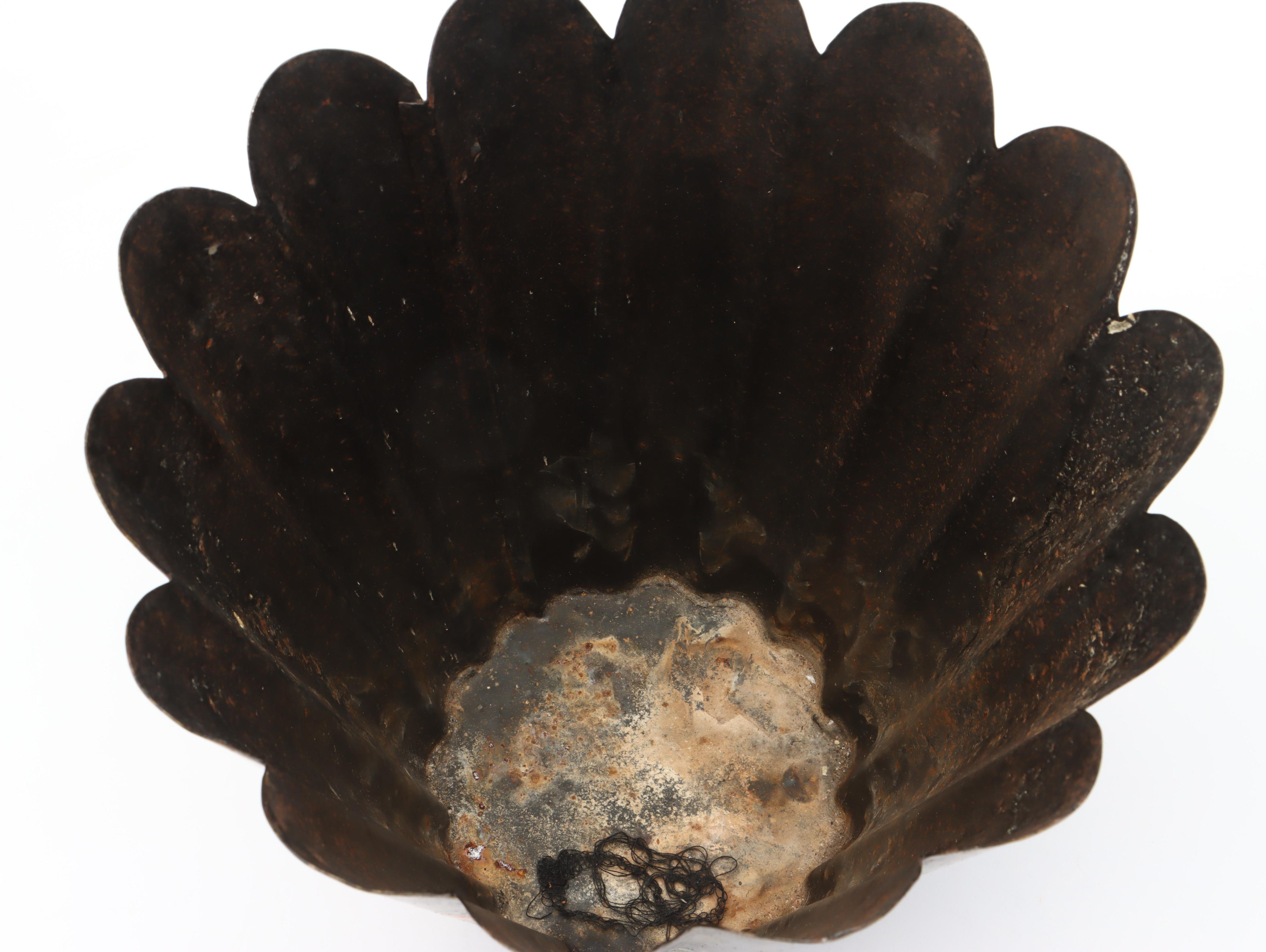 Victorian Style Toleware Footed Planter, 20th Century