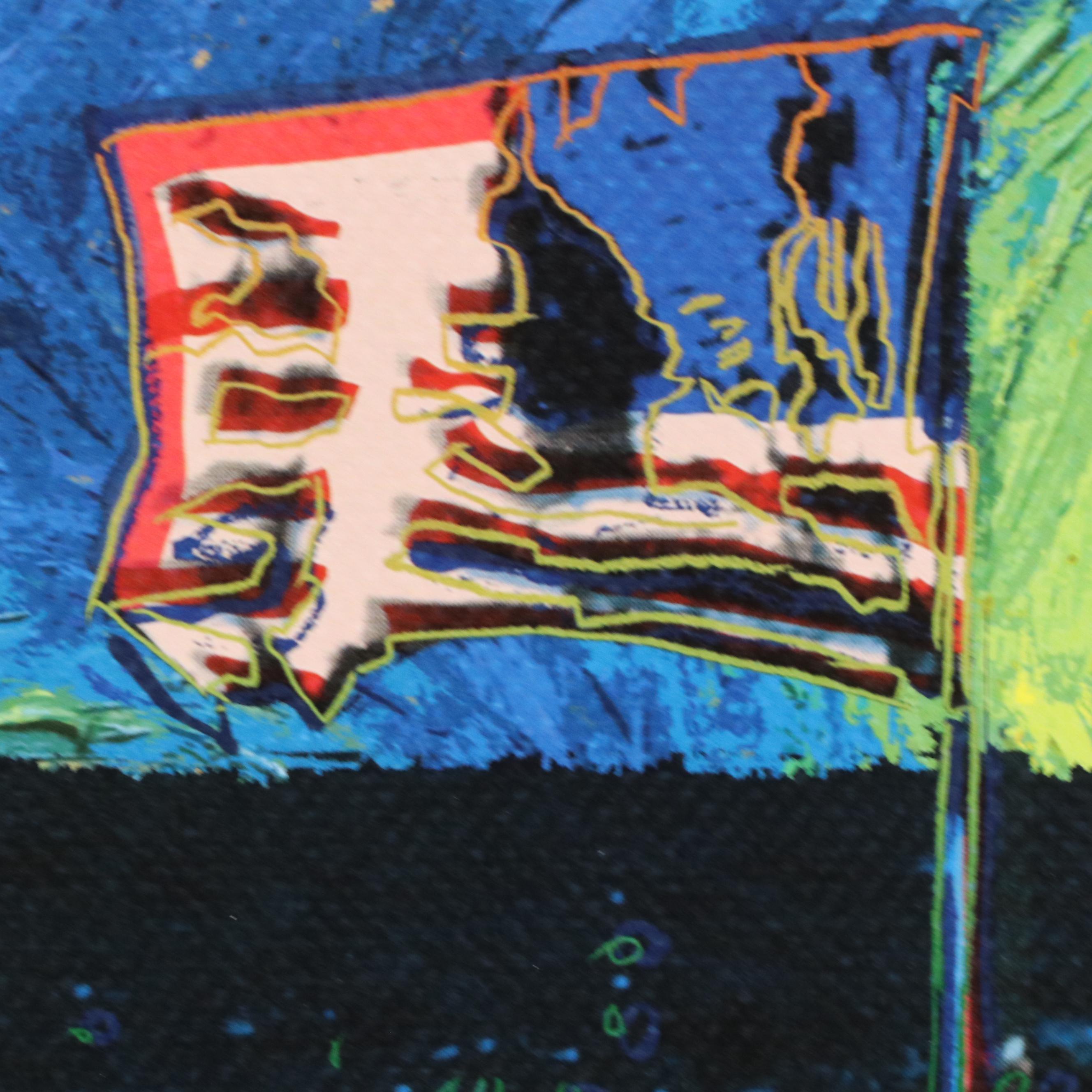 Death NYC Graphic Digital Print MTV x Van Gogh, 21st Century