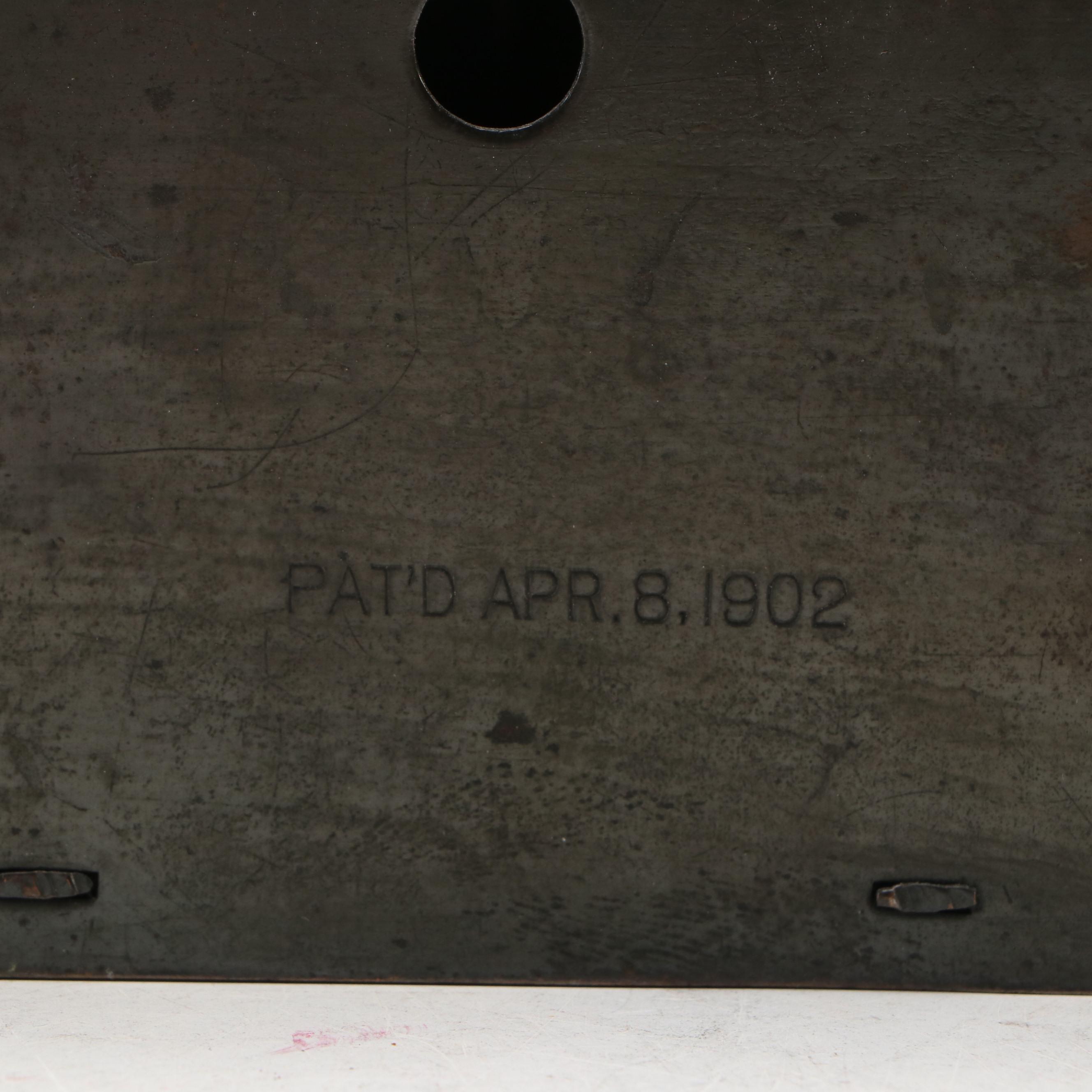 Pressed Steel U.S. Mail Box "Postal Savings Bank" Sorting Coin Bank, c. 1902