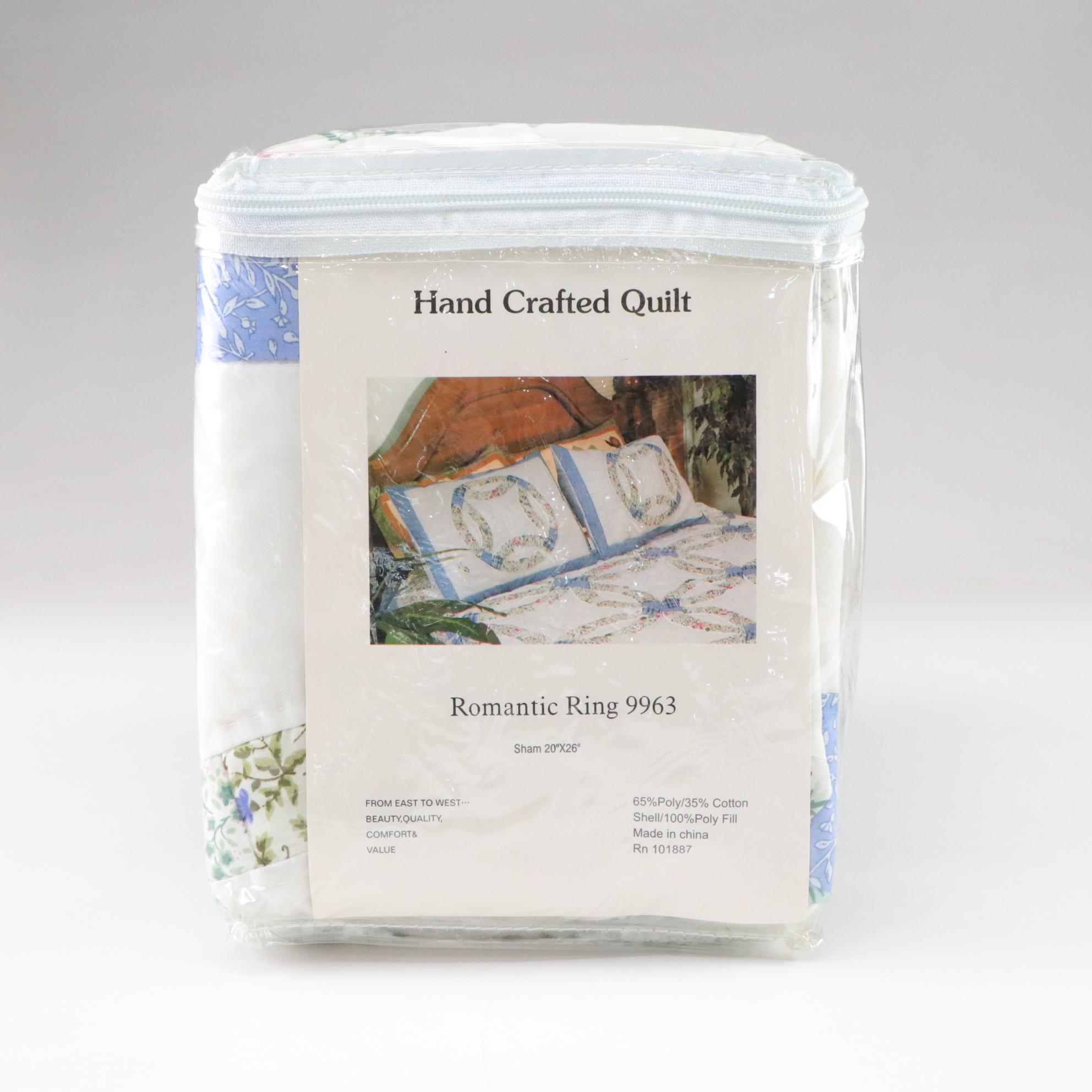 King Sized "Country Butterfly" Quilt & Pillow Shams with More