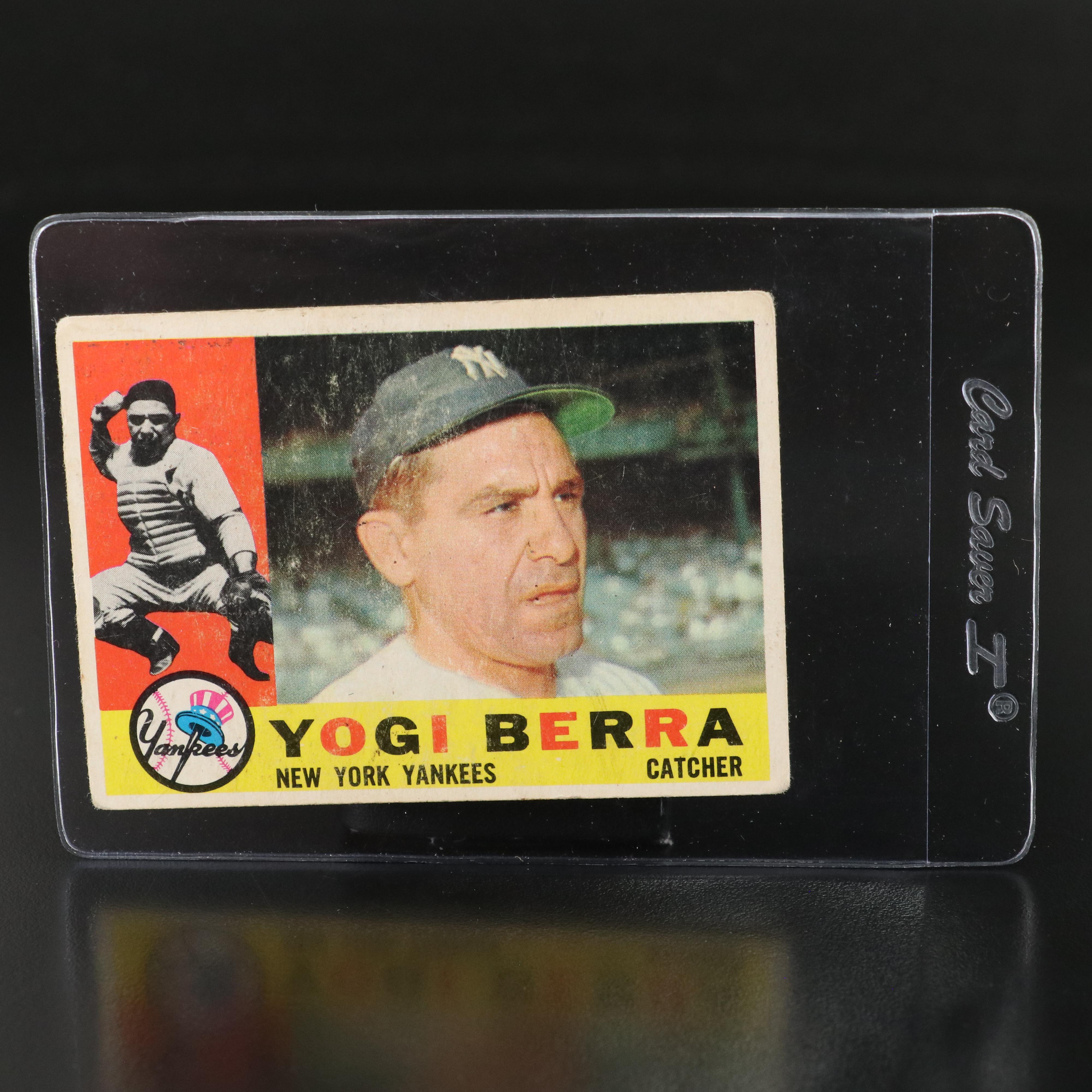 1960 Topps Yogi Berra New York Yankees Baseball Card